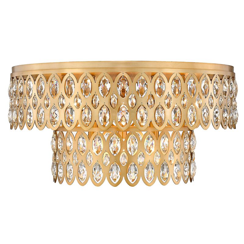 Dealey 24 Inch 12 Light Flush Mount by Z-Lite