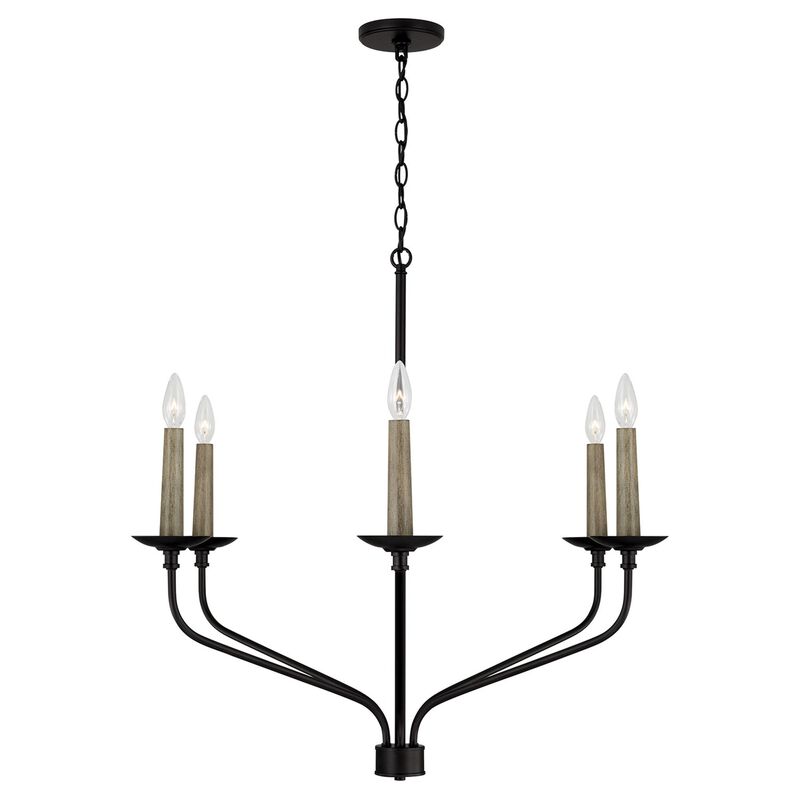 Wilder 32 Inch 6 Light Chandelier by Capital Lighting Fixture Company
