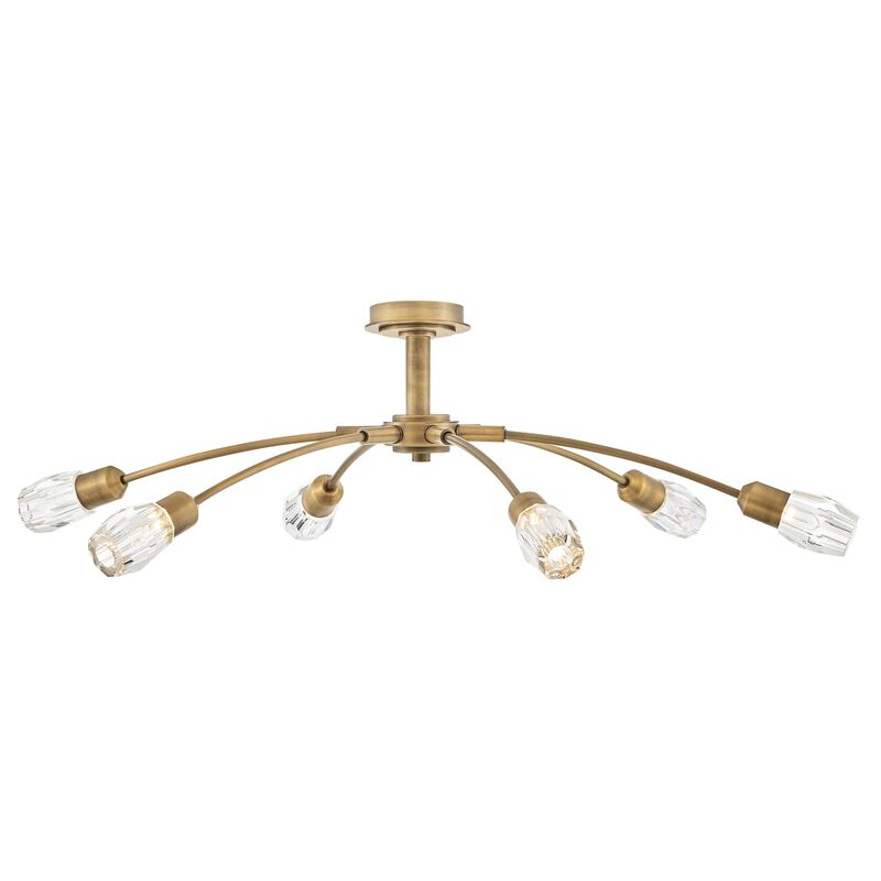 Atera 45 Inch 6 Light LED Chandelier by Fredrick Ramond