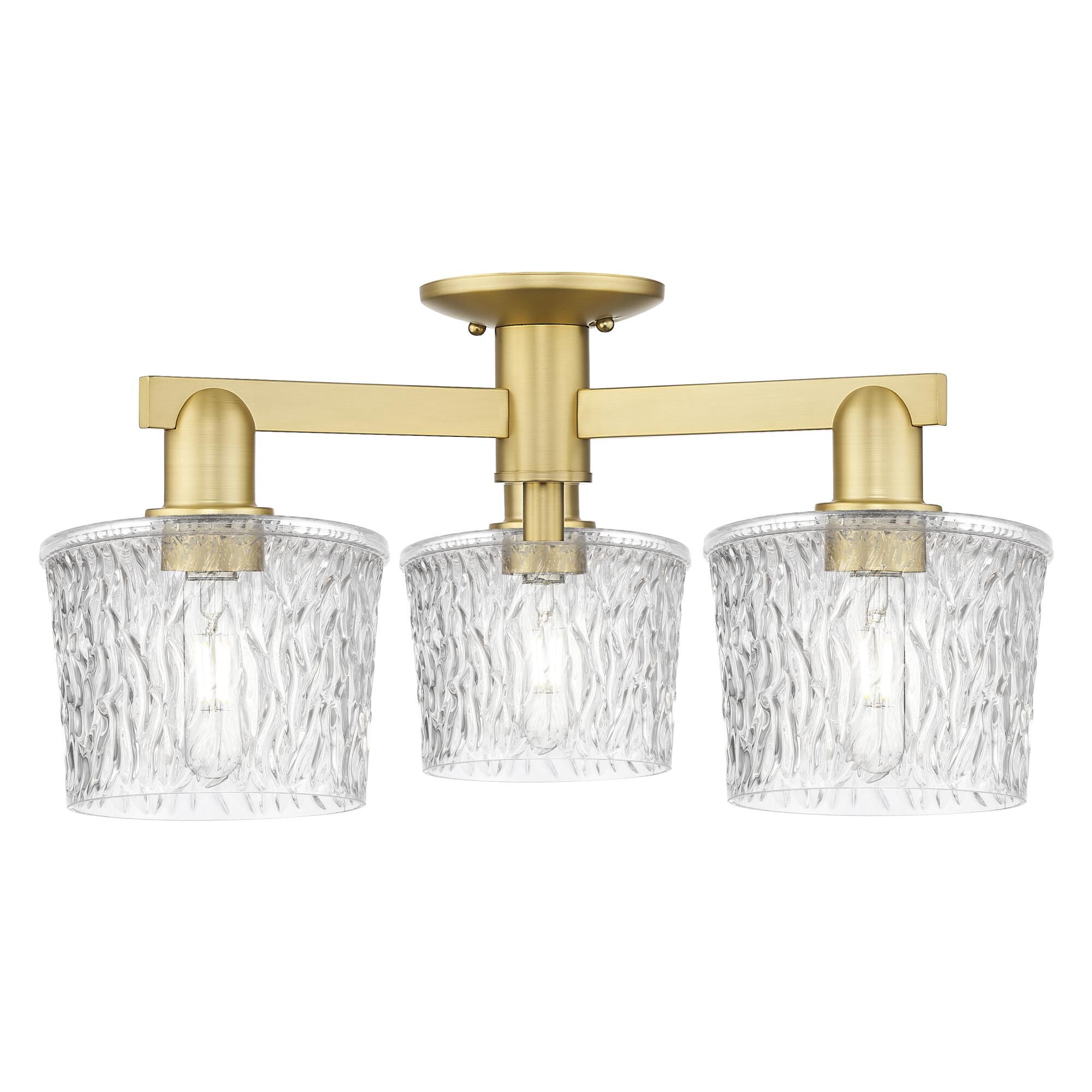 Bruno Marashlian Niagara 24 Inch Semi Flush Mount by Innovations Lighting