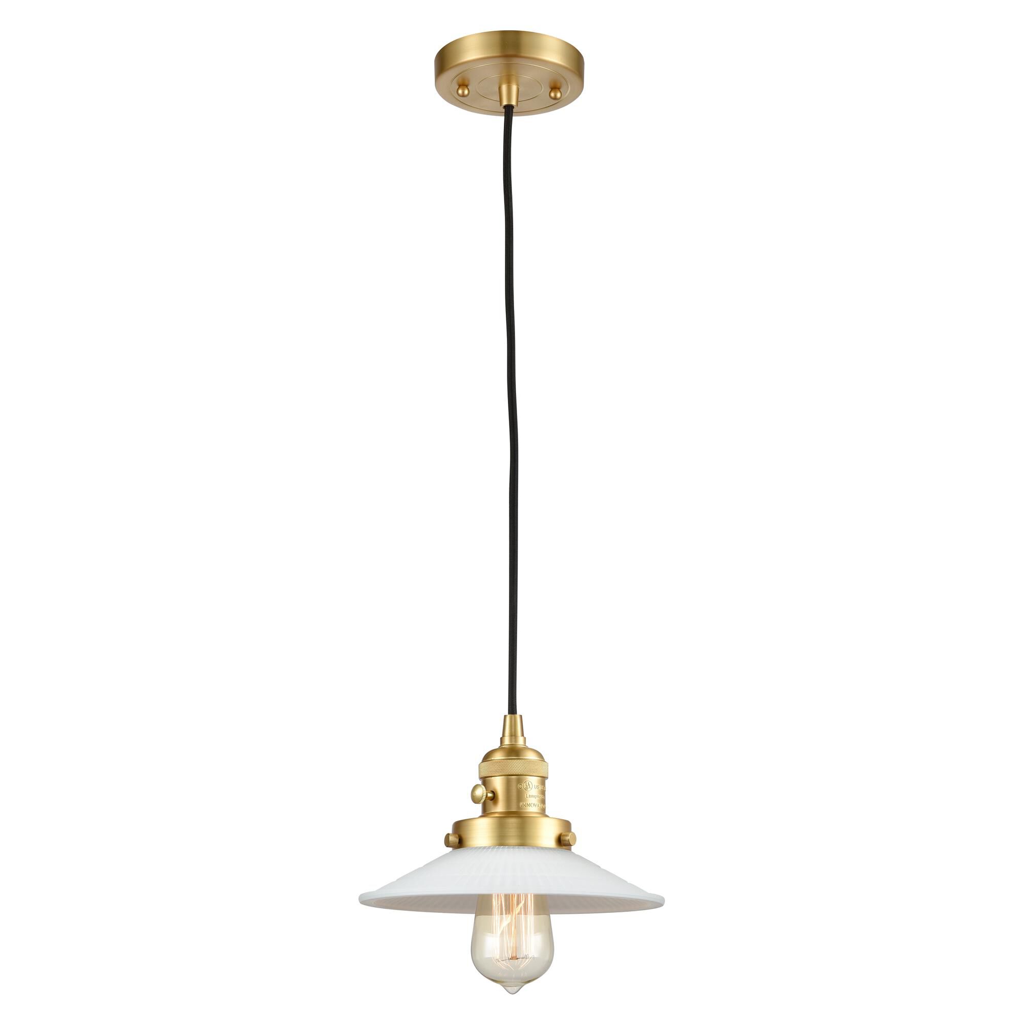 Bruno Marashlian Halophane Mini Pendant by Innovations Lighting