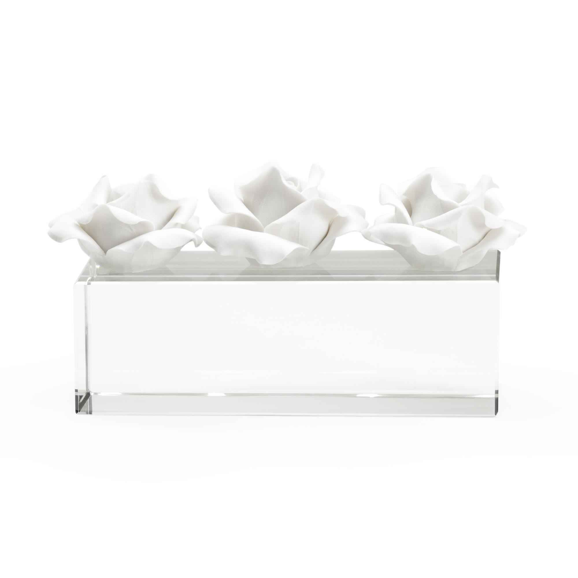 Shown in Clear/Matte White finish