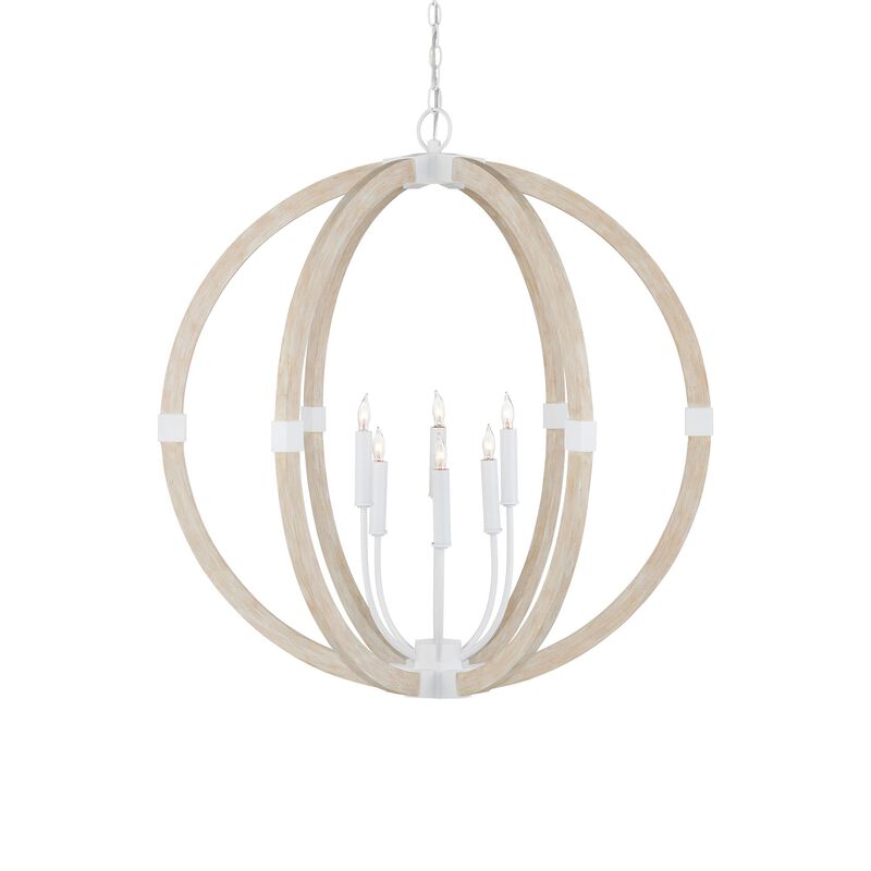 Bastian Chandelier by Currey and Company