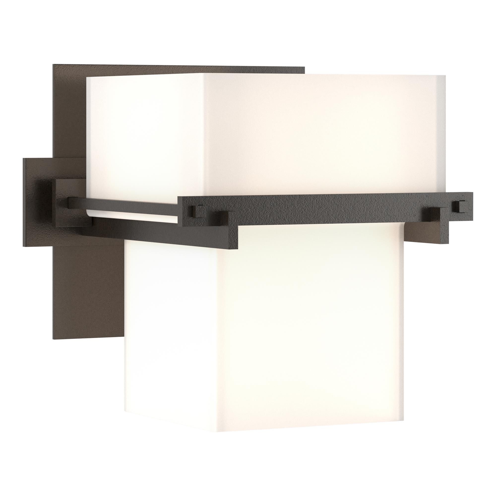 Shown in Oil Rubbed Bronze finish and Opal glass