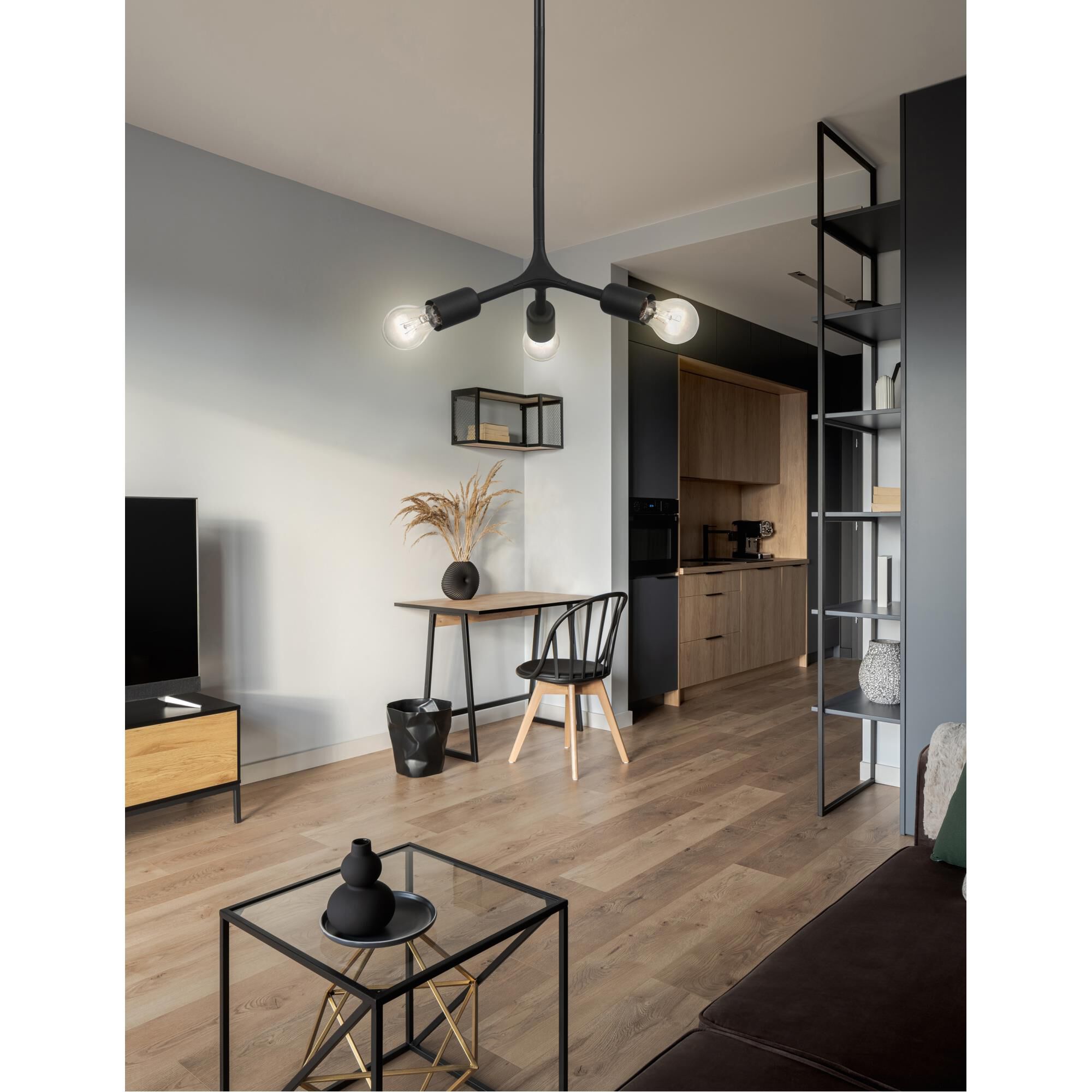 Eglo Bocadella 13 Inch 3 Light Multi Light Pendant by Eglo Lighting