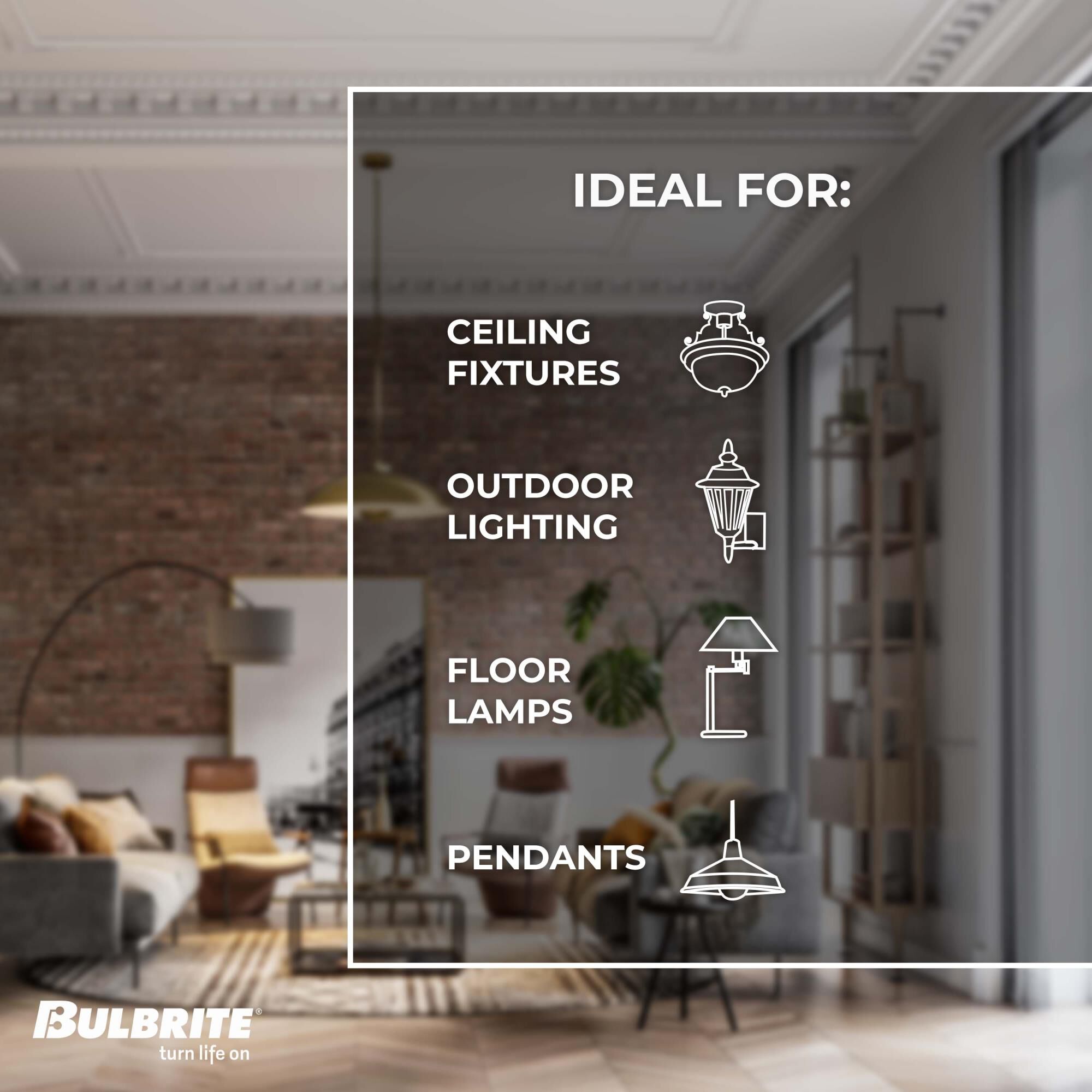 40 Watt 2200K T2 Incandescent Light Bulb,