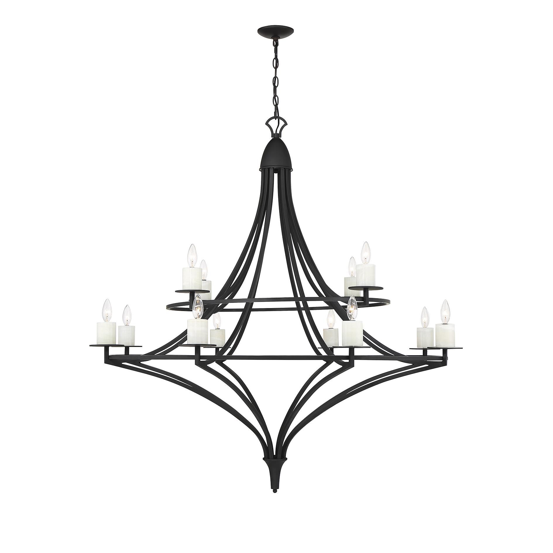 Director 50 Inch 12 Light Chandelier by Savoy House