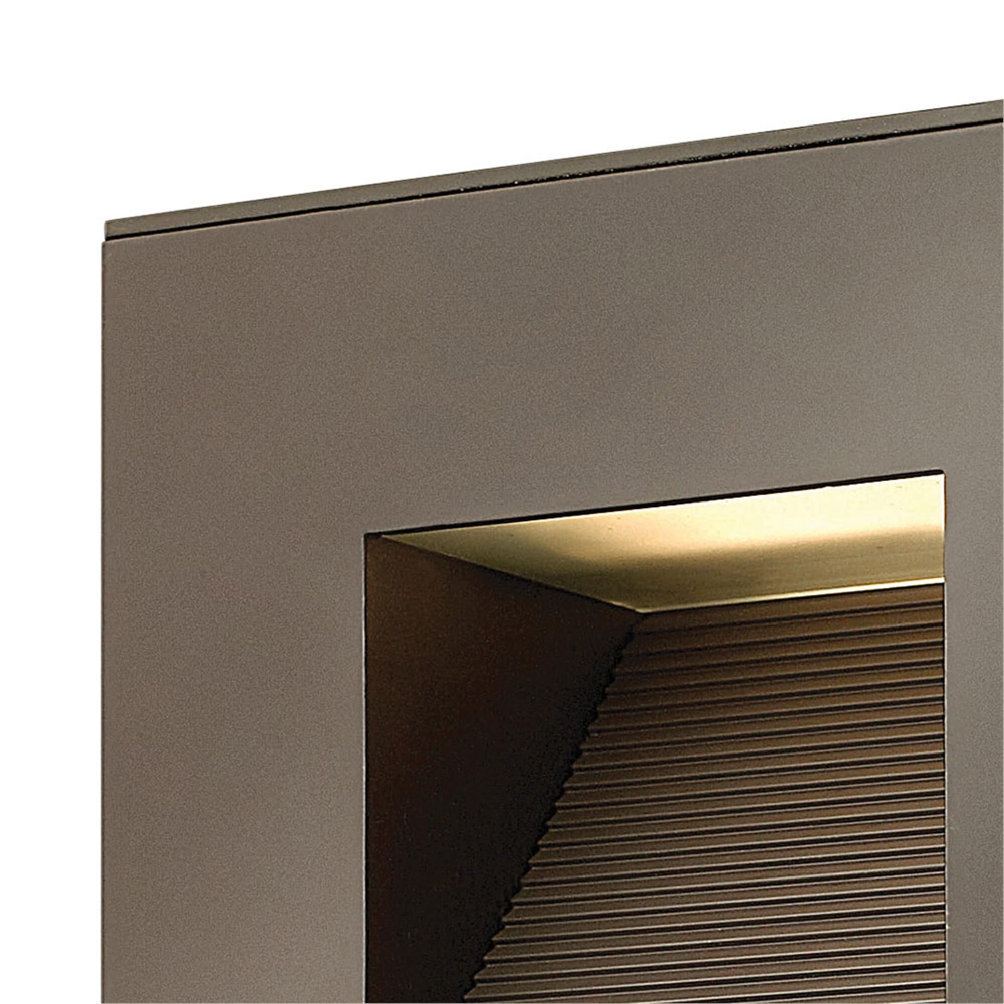 Shown in Bronze finish and Etched  Lens glass