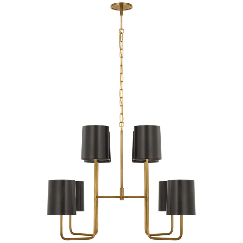 Barbara Barry Go Lightly 30 Inch 8 Light LED Chandelier by Visual Comfort Signature Collection