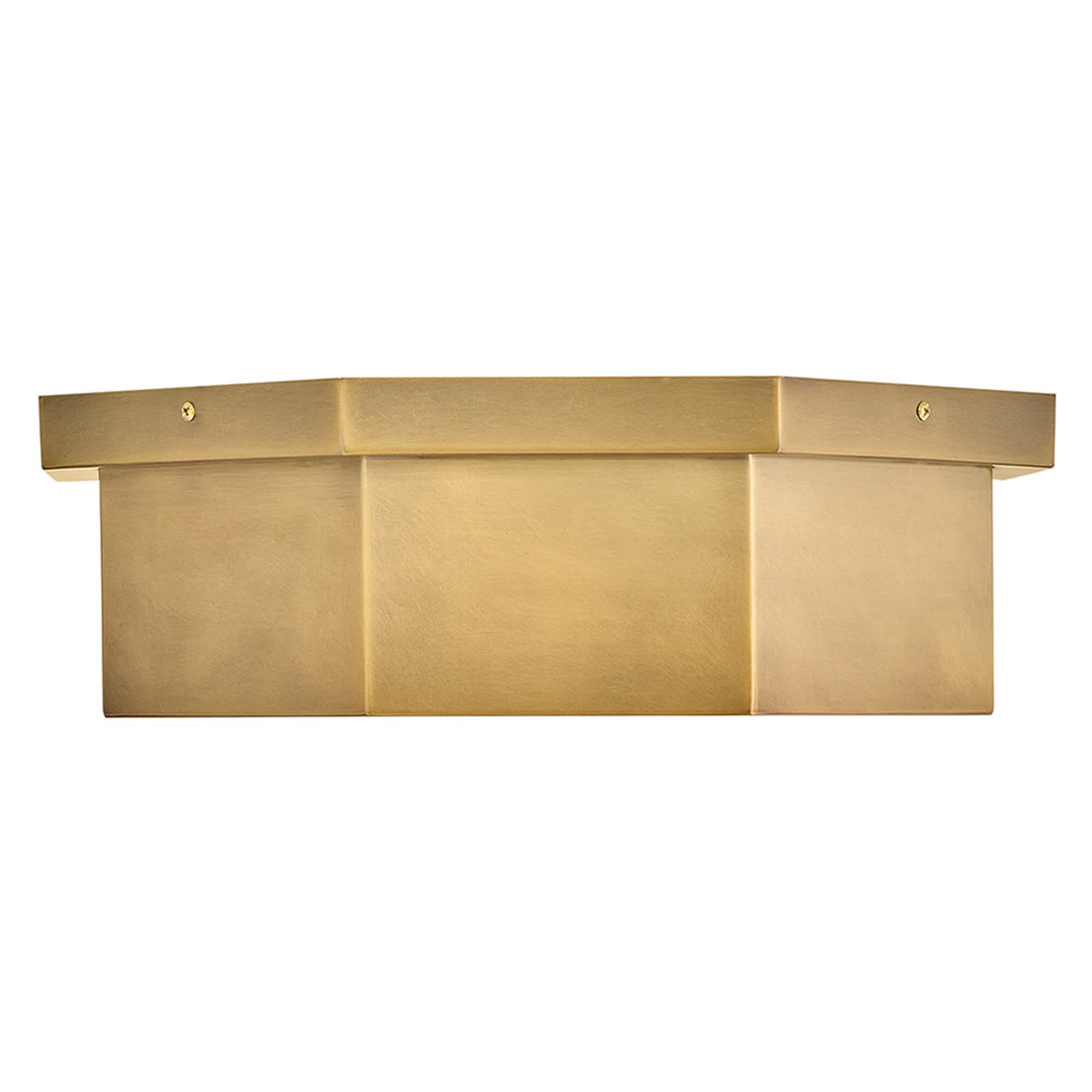 Facet 18 Inch 3 Light Flush Mount,