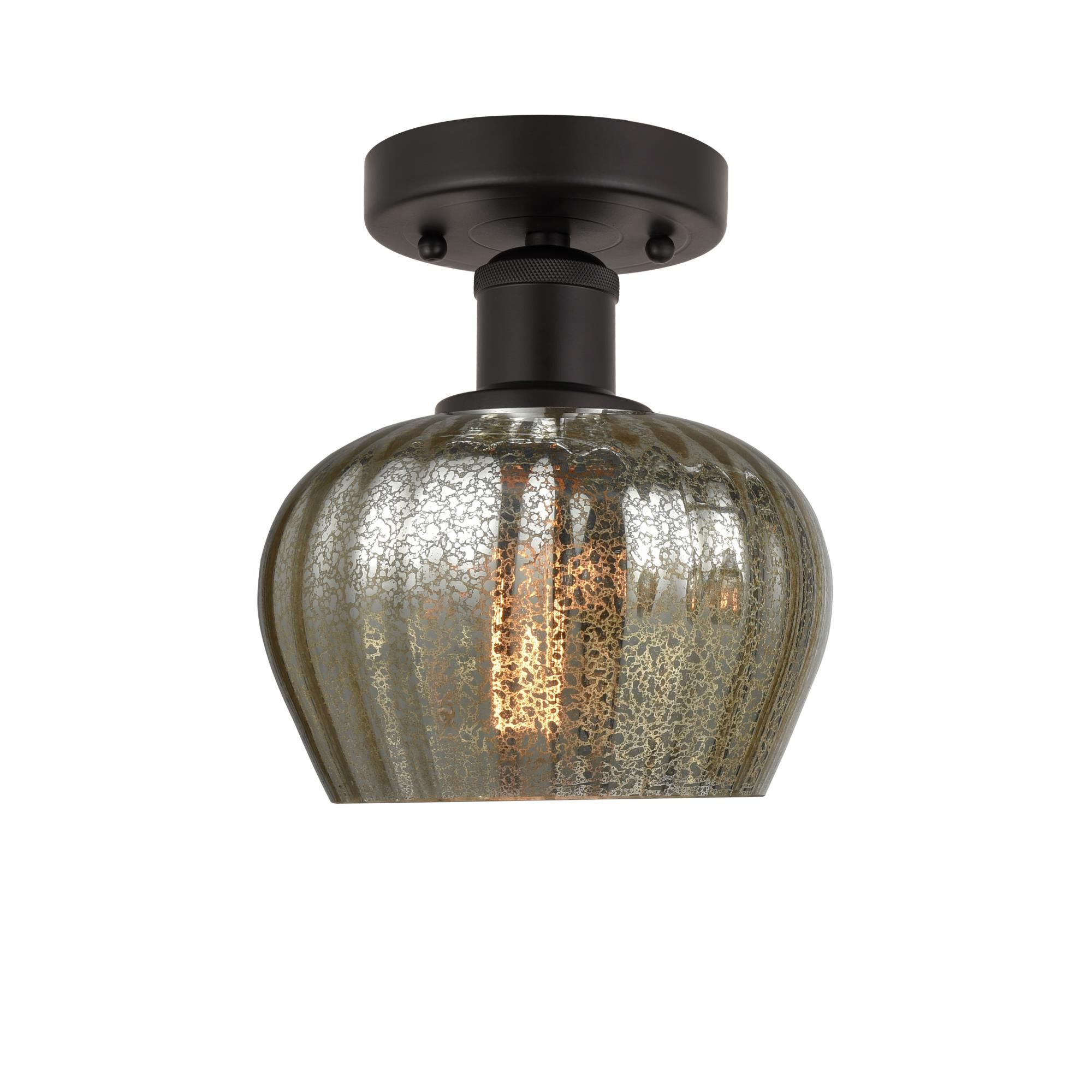 Bruno Marashlian Fenton 6 Inch 1 Light Semi Flush Mount by Innovations Lighting