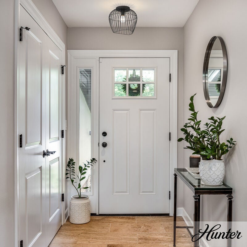 Redding 12 Inch Flush Mount by Hunter Fan