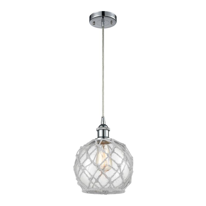 Innovations Lighting Bruno Marashlian Farmhouse Rope 8 Inch Mini Pendant
