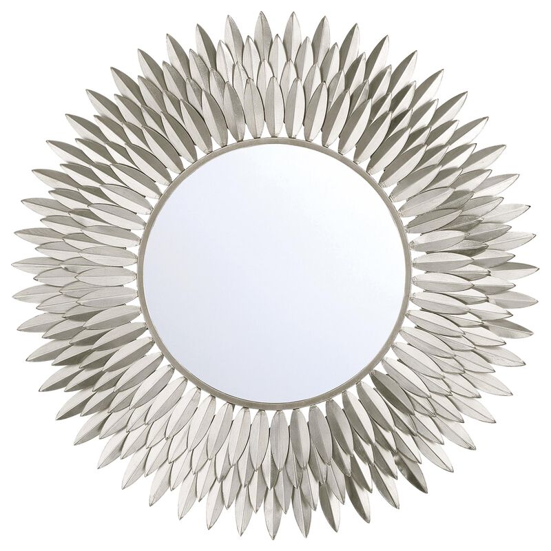 Broche 30 Inch Decorative Mirror by Crystorama