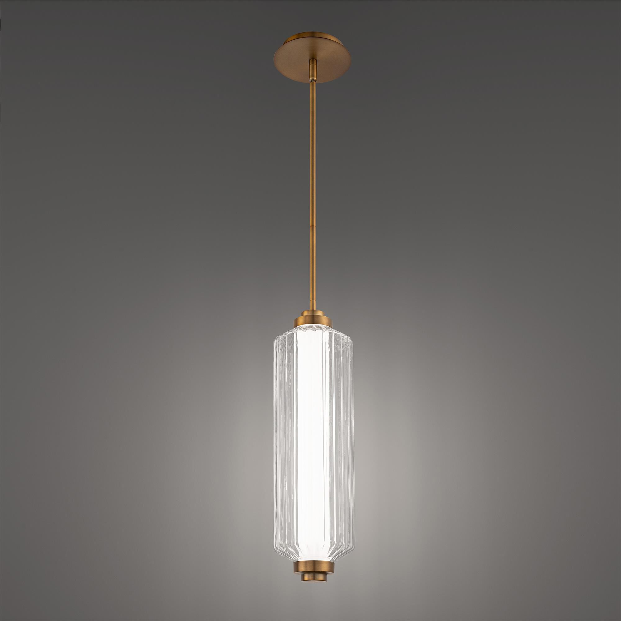 Shown in Aged Brass finish