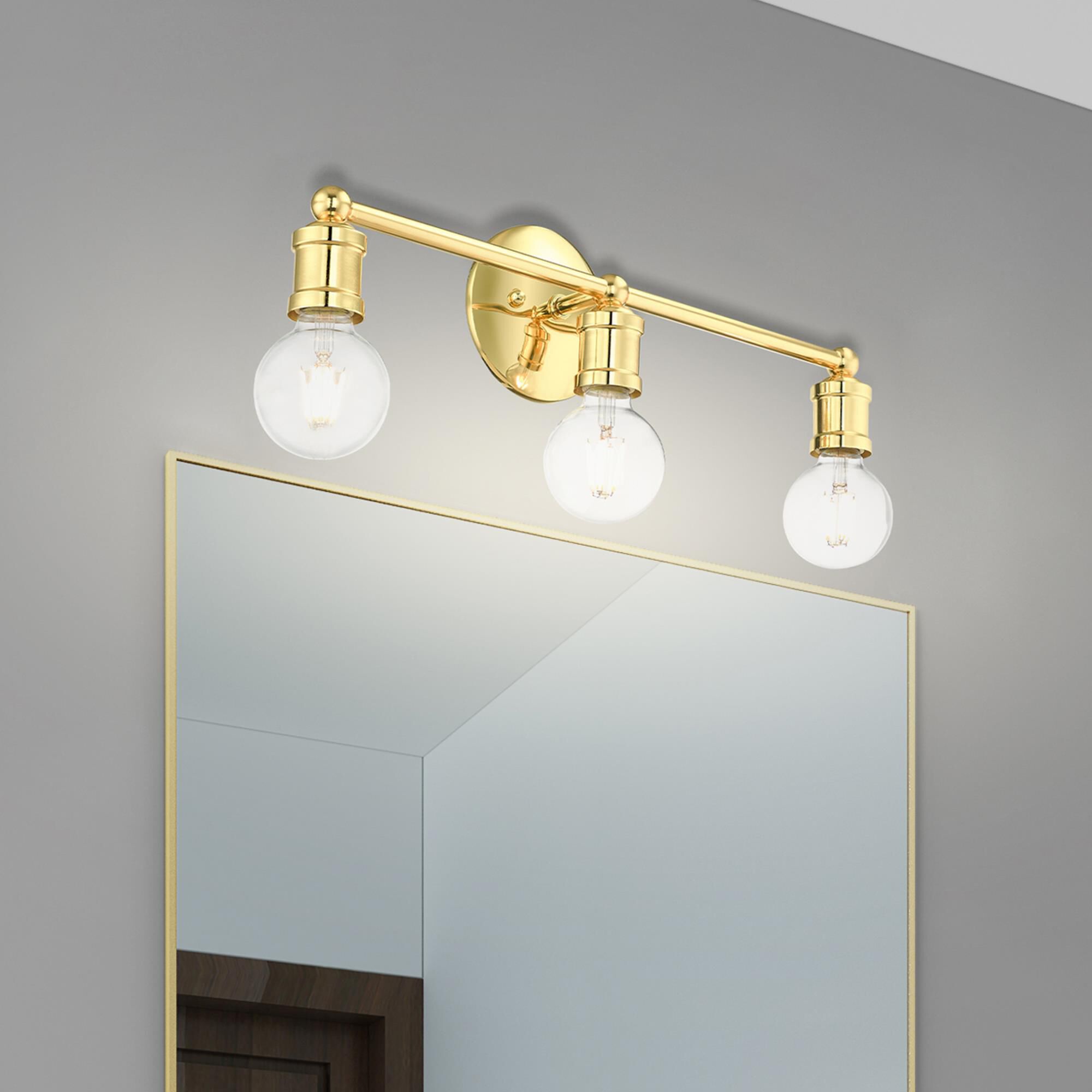 Lansdale 20 Inch 3 Light Bath Vanity Light by Livex Lighting