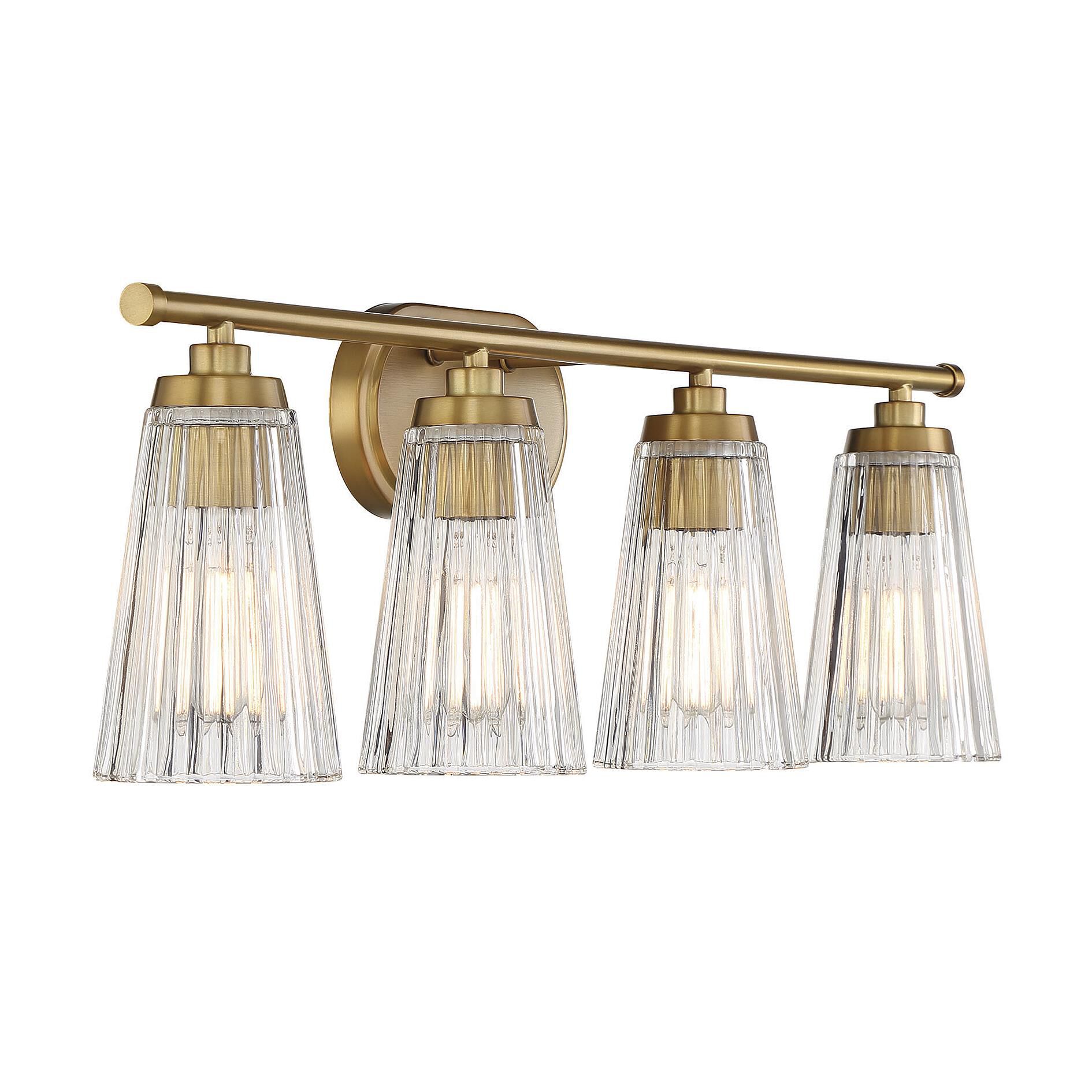 Chantilly 30 Inch 4 Light Bath Vanity Light by Savoy House