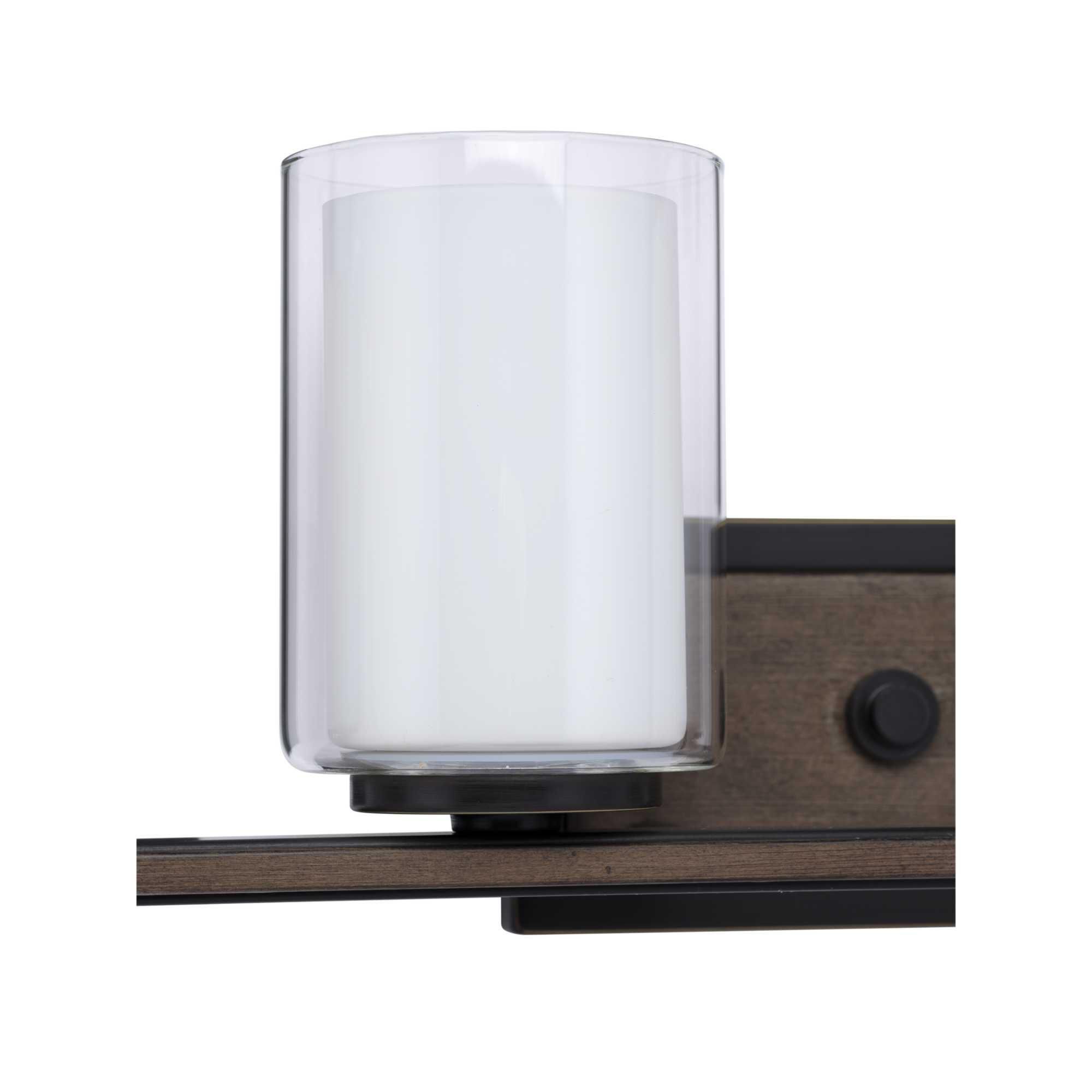 Shown in Antique Bronze finish and Clear glass