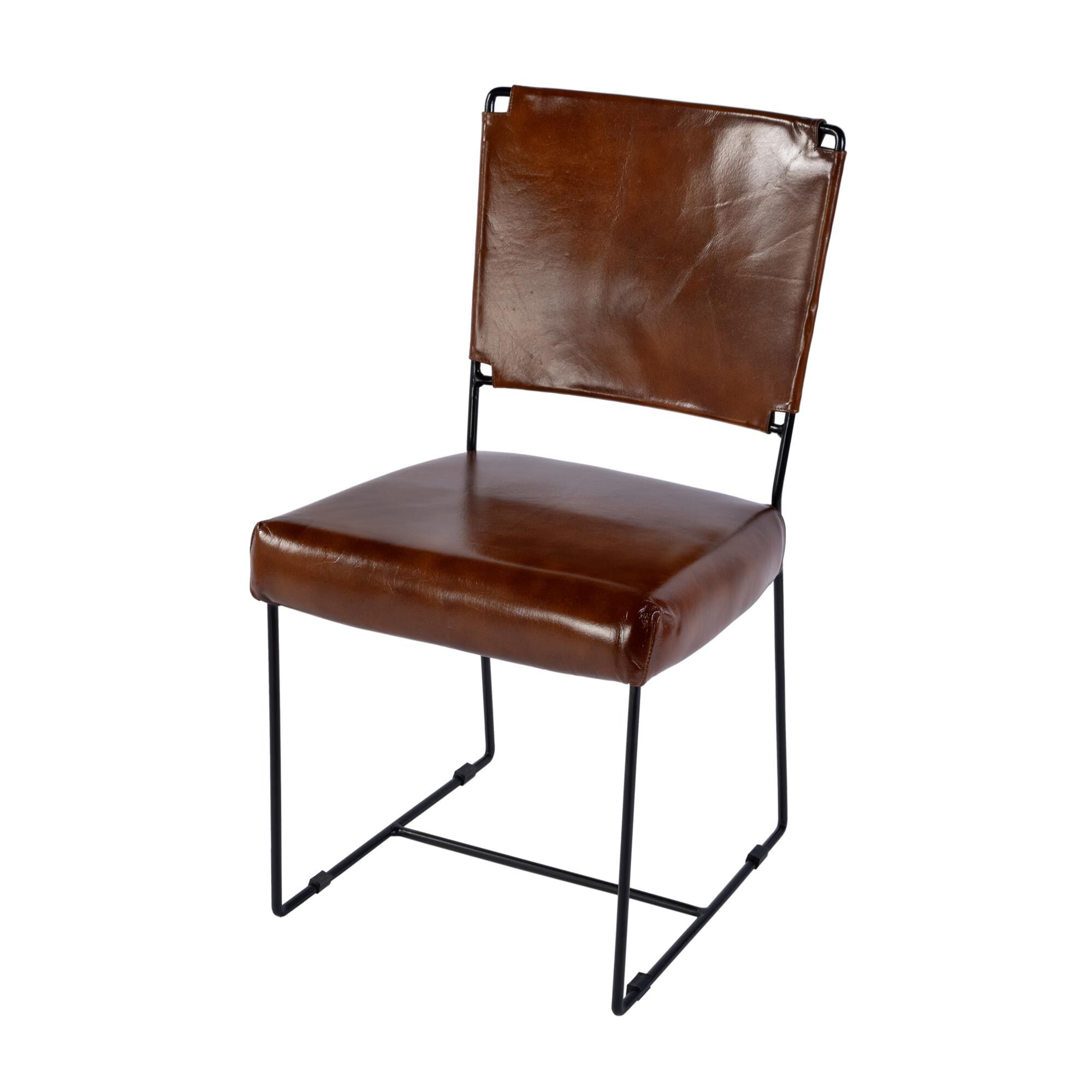 Shown in Brown Leather finish