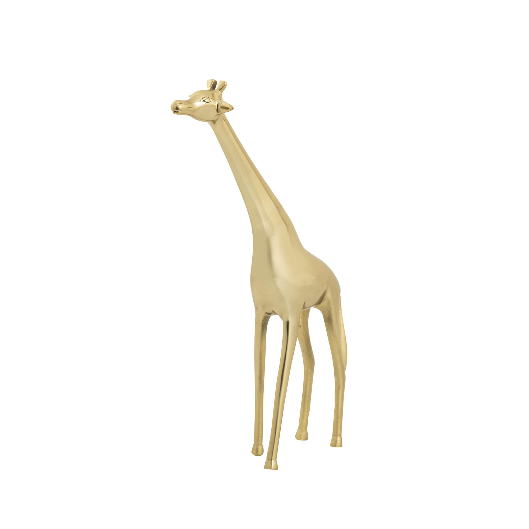 Brass Giraffe Sculpture by ELK Home