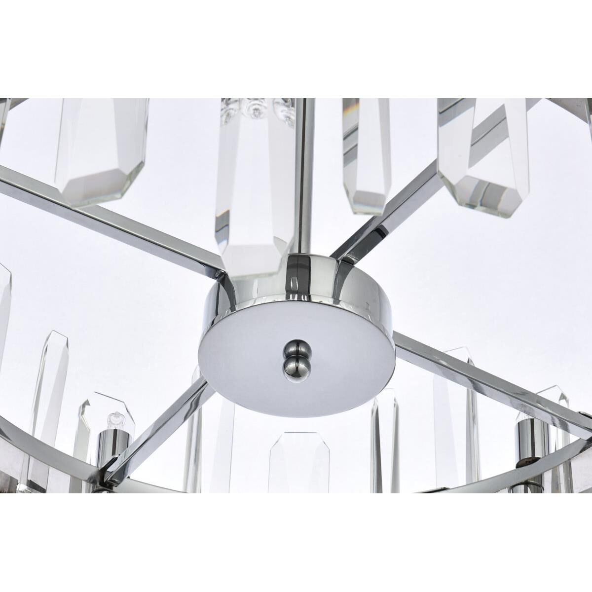 Serena 20 Inch Large Pendant by Elegant Lighting