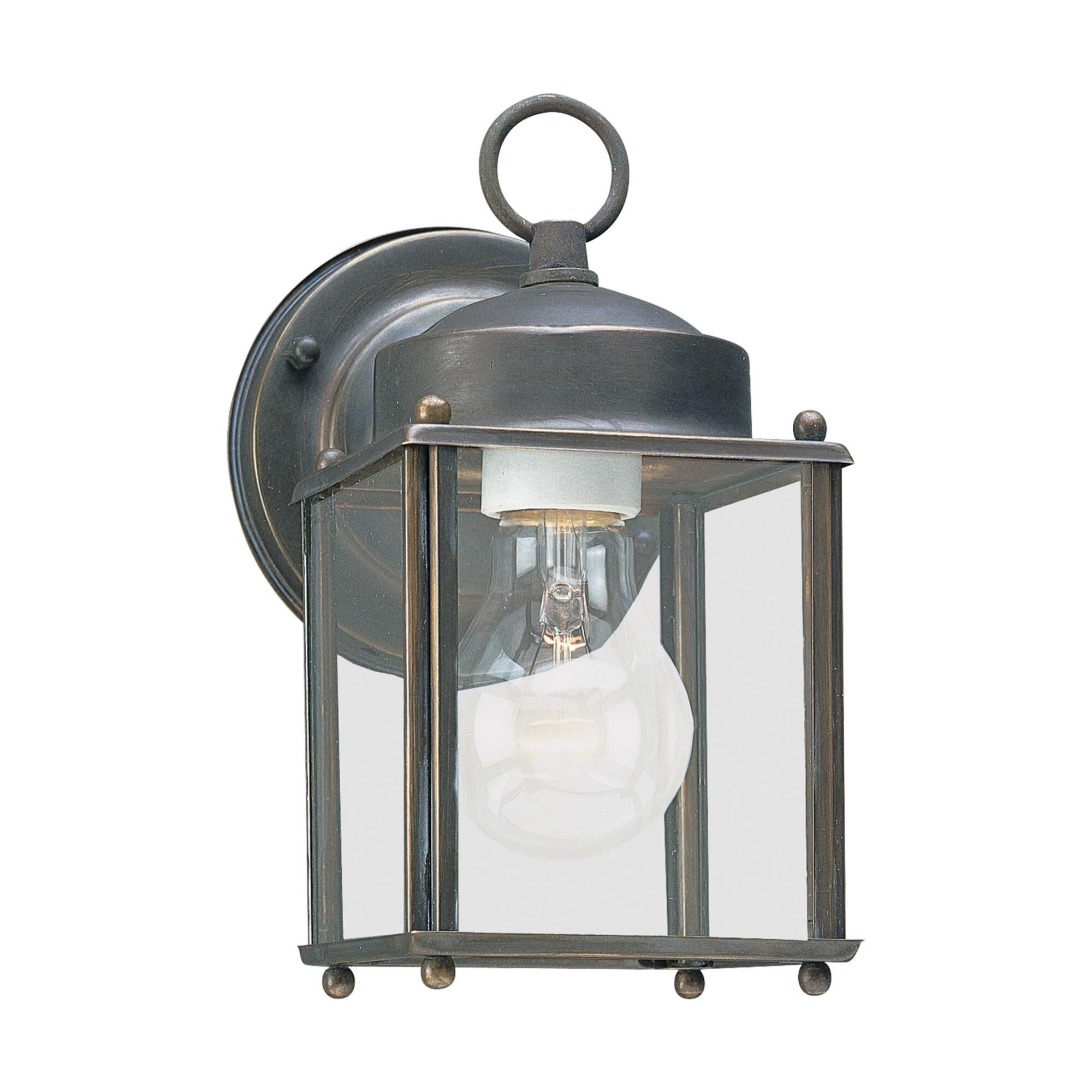 Generation Lighting New Castle 8 Inch Tall Outdoor Wall Light