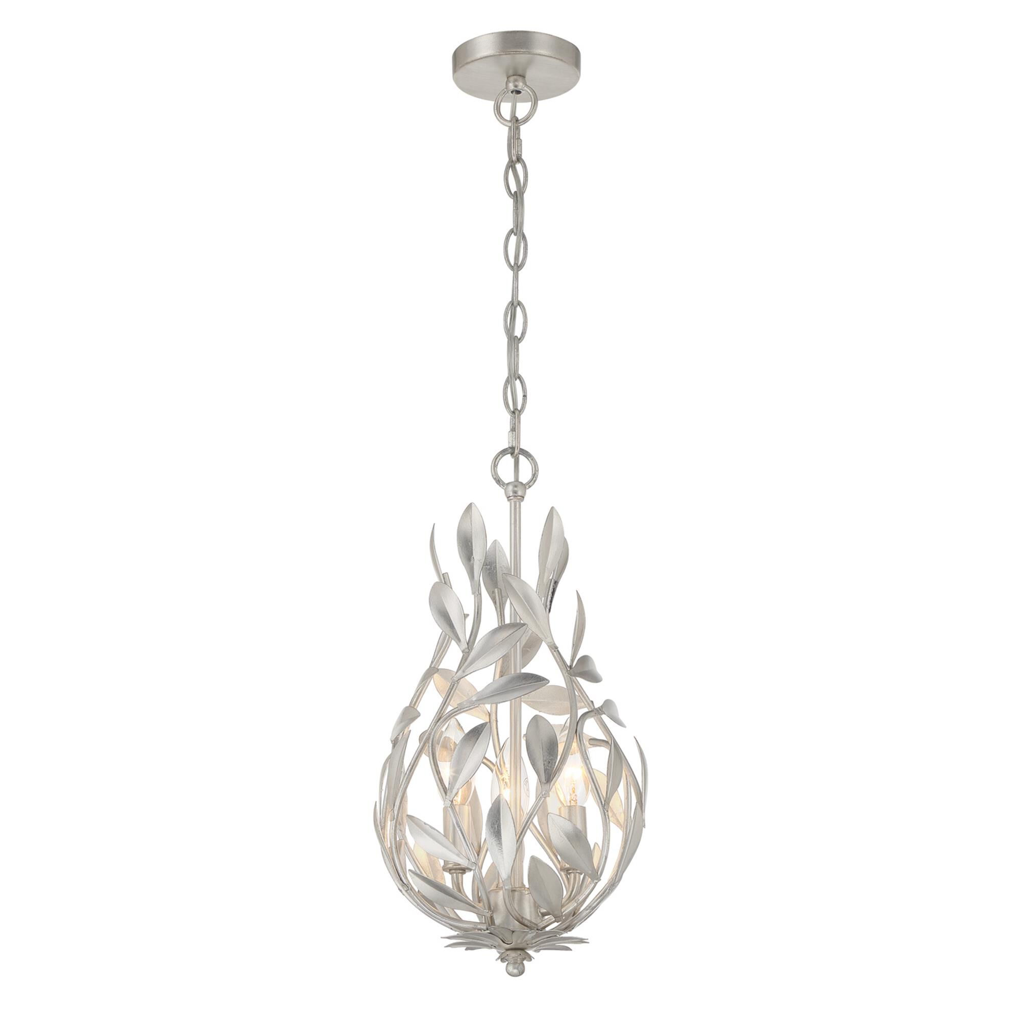 Shown in Antique Silver finish