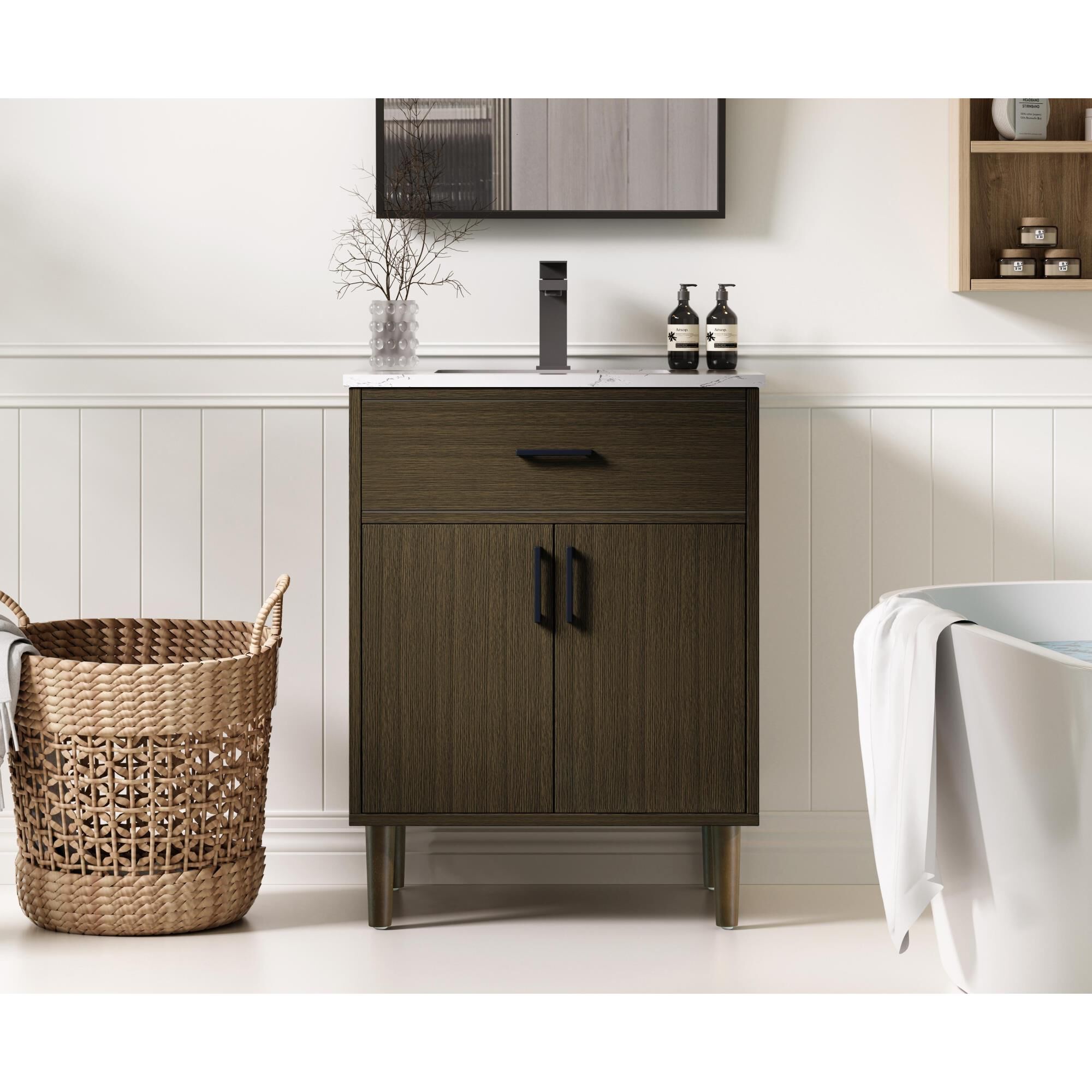 Chandler 24 Inch Bath Vanity by Elegant Dcor