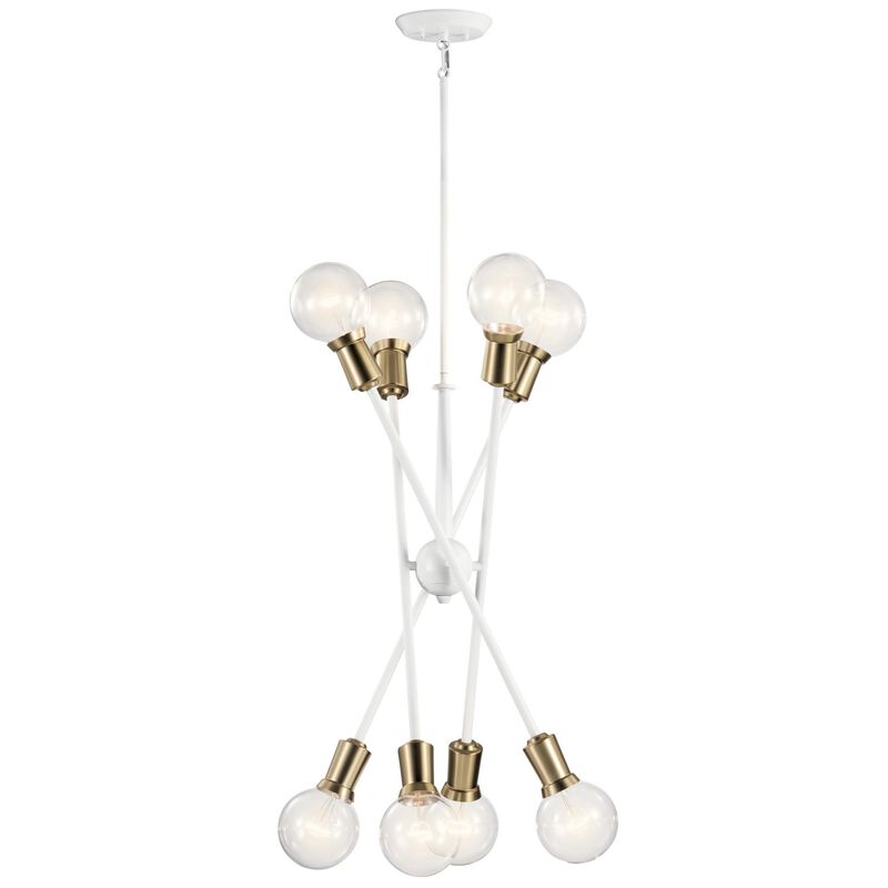 Armstrong 30 Inch 8 Light Chandelier by Kichler Lighting