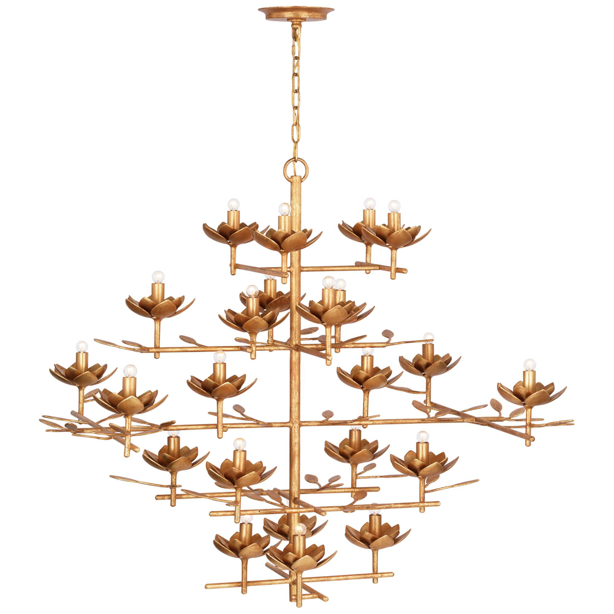 Shown in Antique Gold Leaf finish