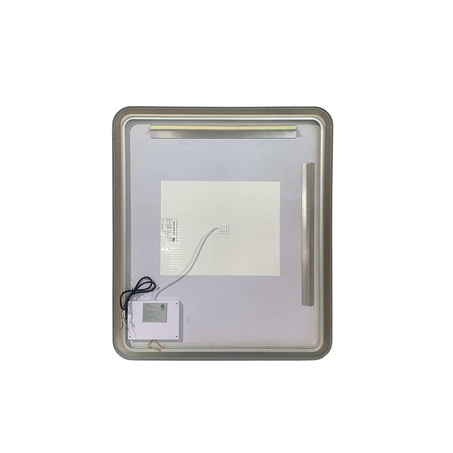 Harmoni 42 Inch Round LED Lighted Mirror by Elegant Decor