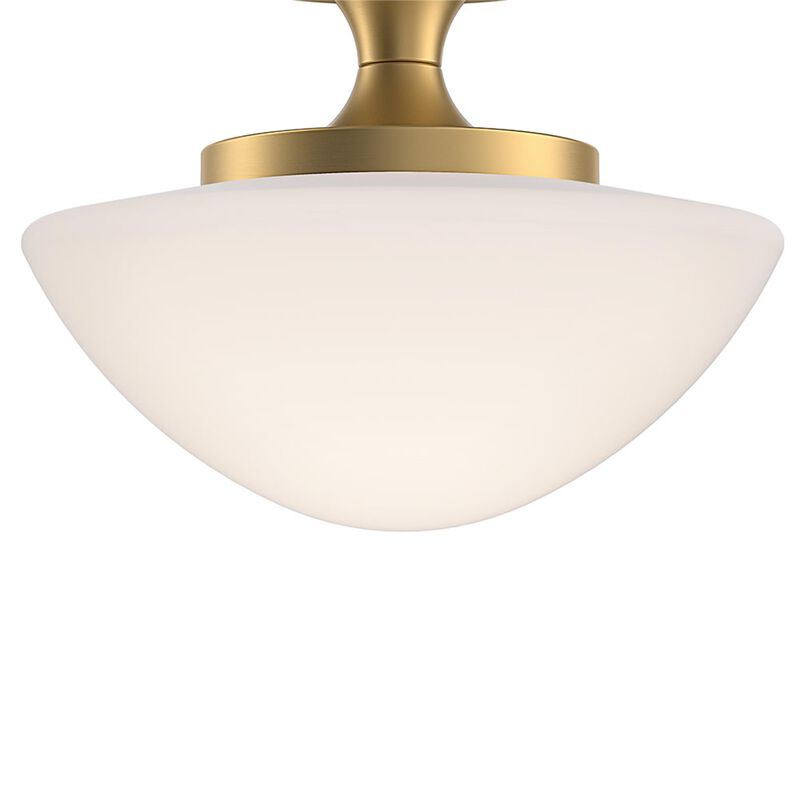 Knox 12 Inch Semi Flush Mount by Hinkley