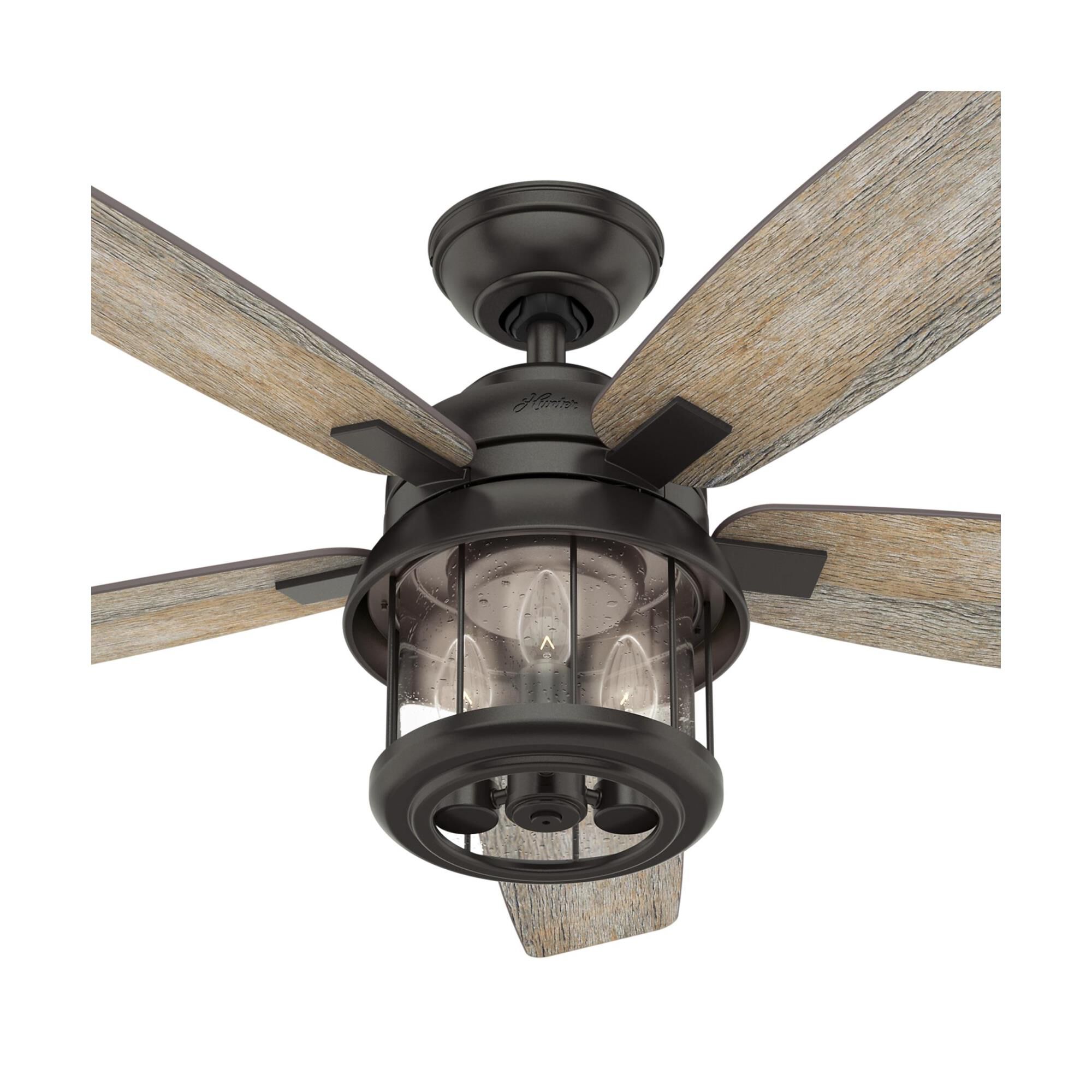 Shown in Bronze finish and Clear Seeded glass