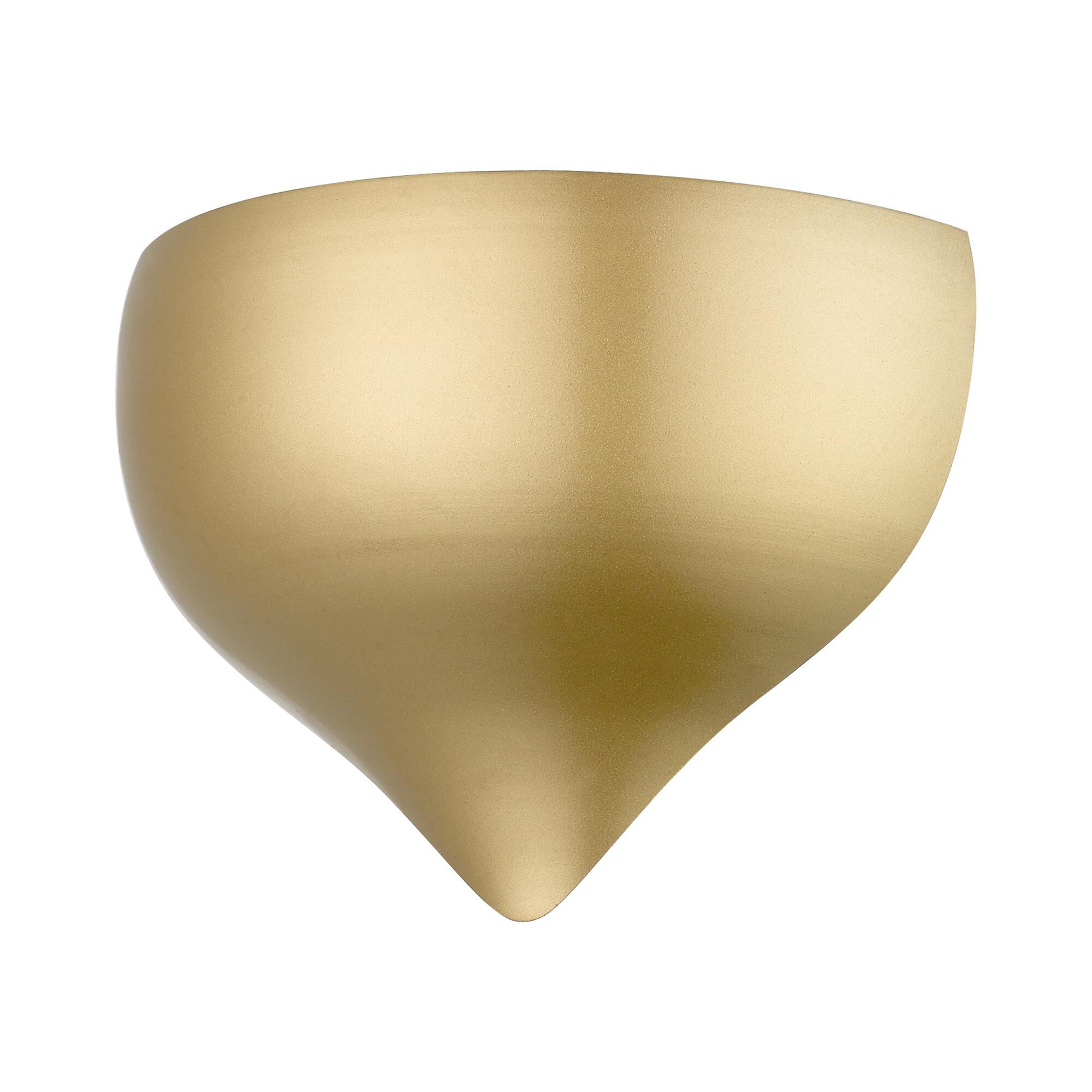 Shown in Soft Gold finish and Soft Gold with Shiny White shade