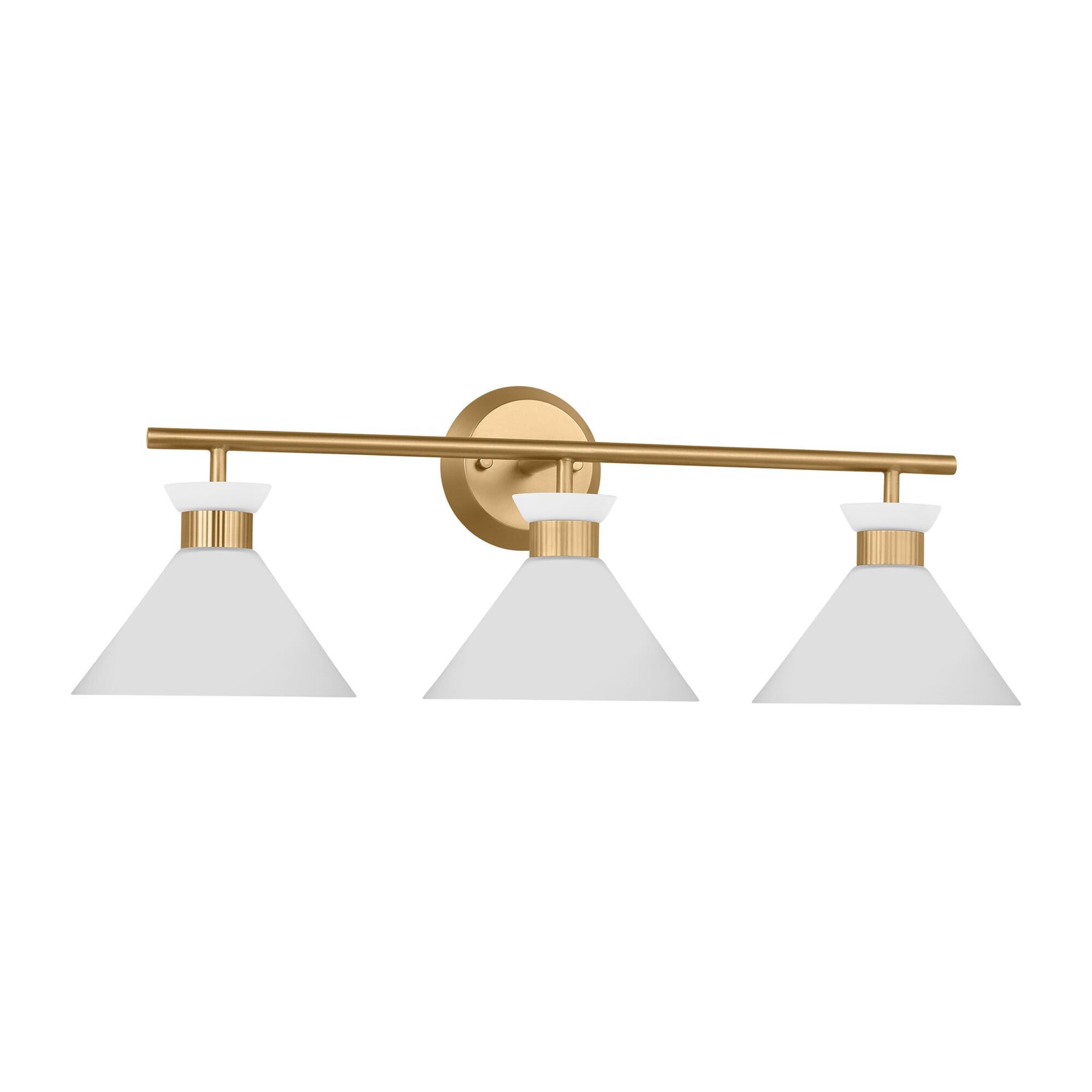 Drew & Jonathan Belcarra 27 Inch 3 Light Bath Vanity Light,