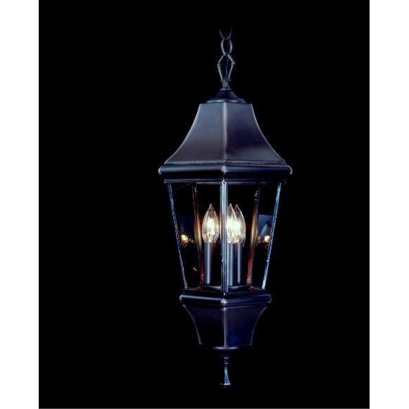 Normandy 25 Inch Tall 3 Light Outdoor Hanging Lantern by Framburg