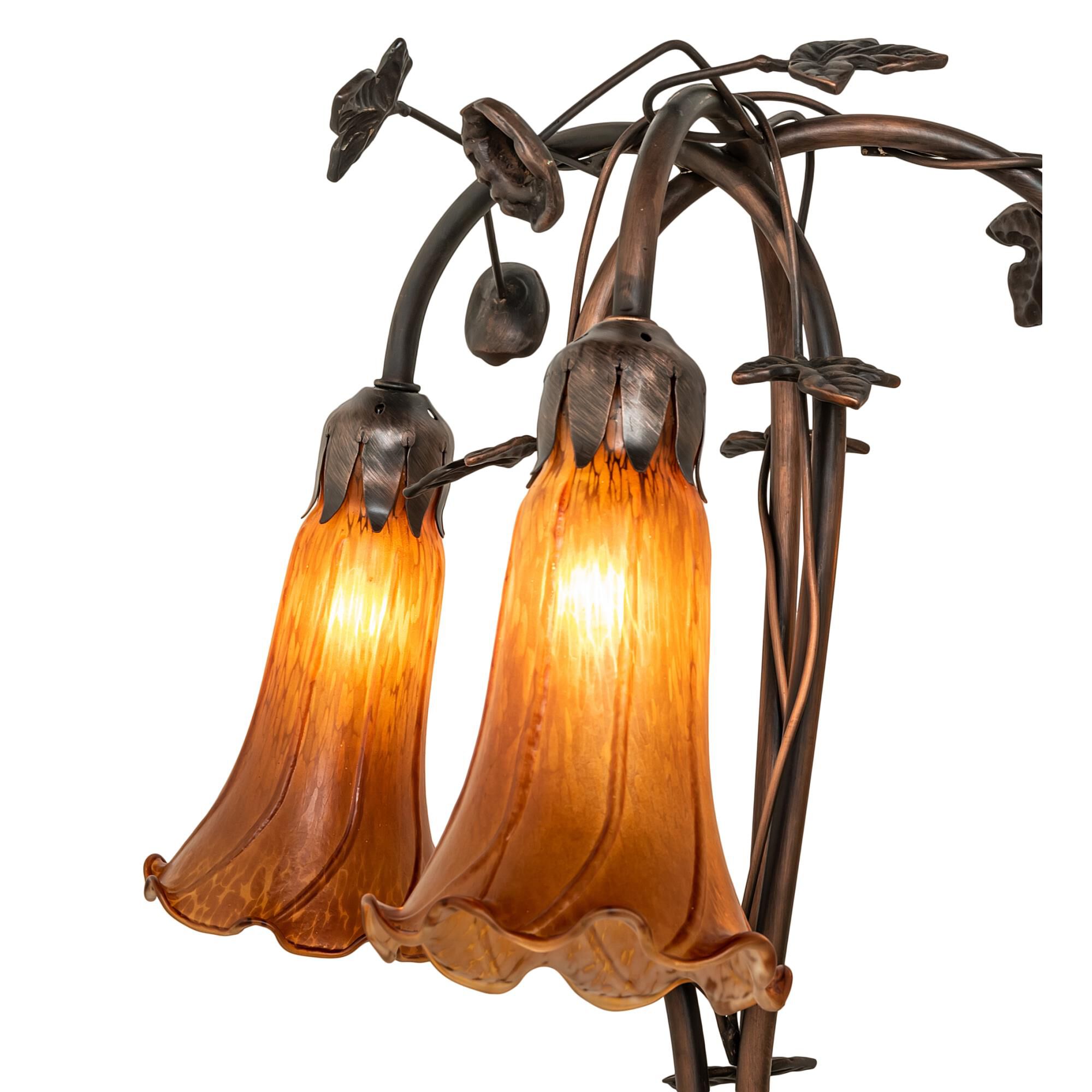 Amber 58 Inch Floor Lamp by Meyda Lighting