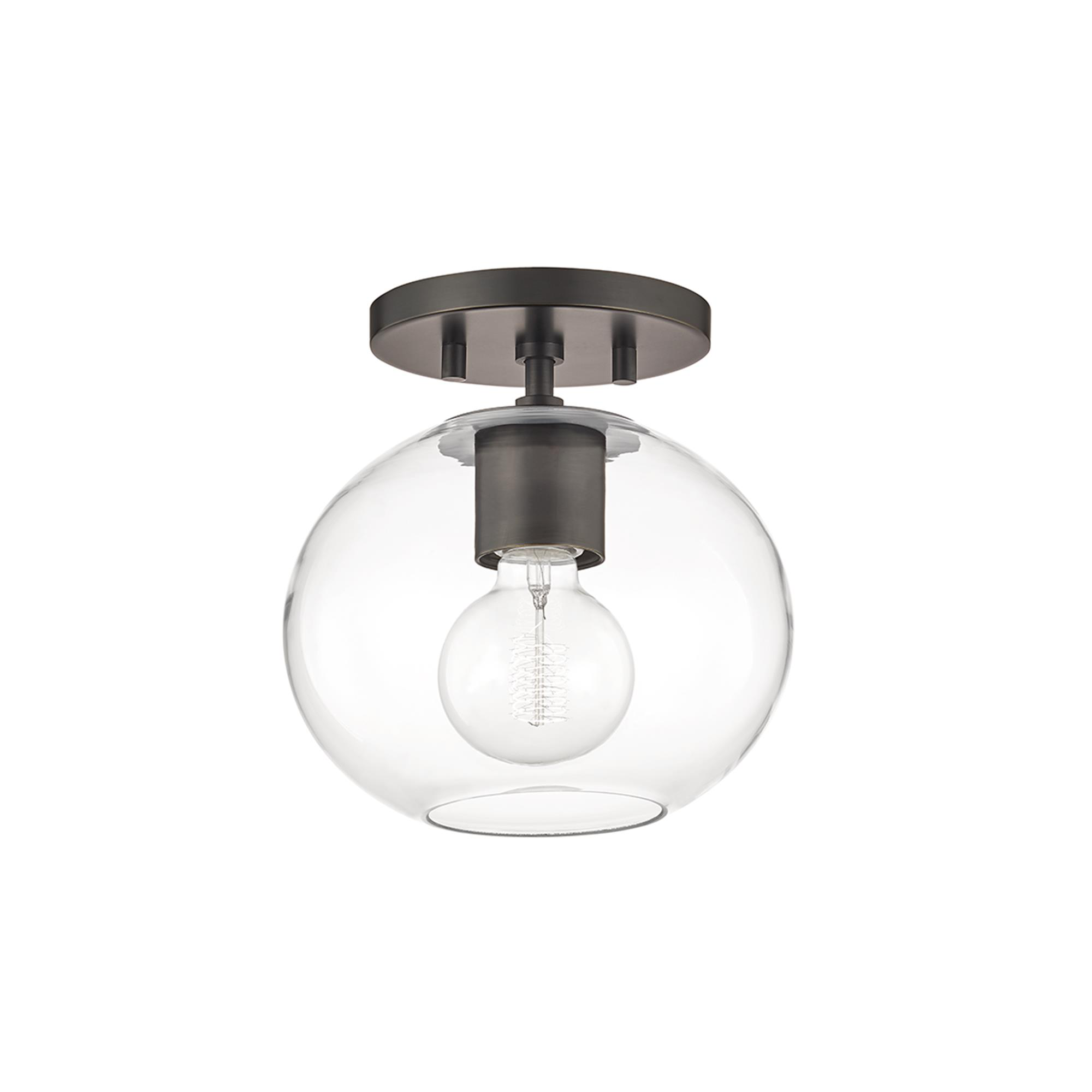 Margot 8 Inch Semi Flush Mount,