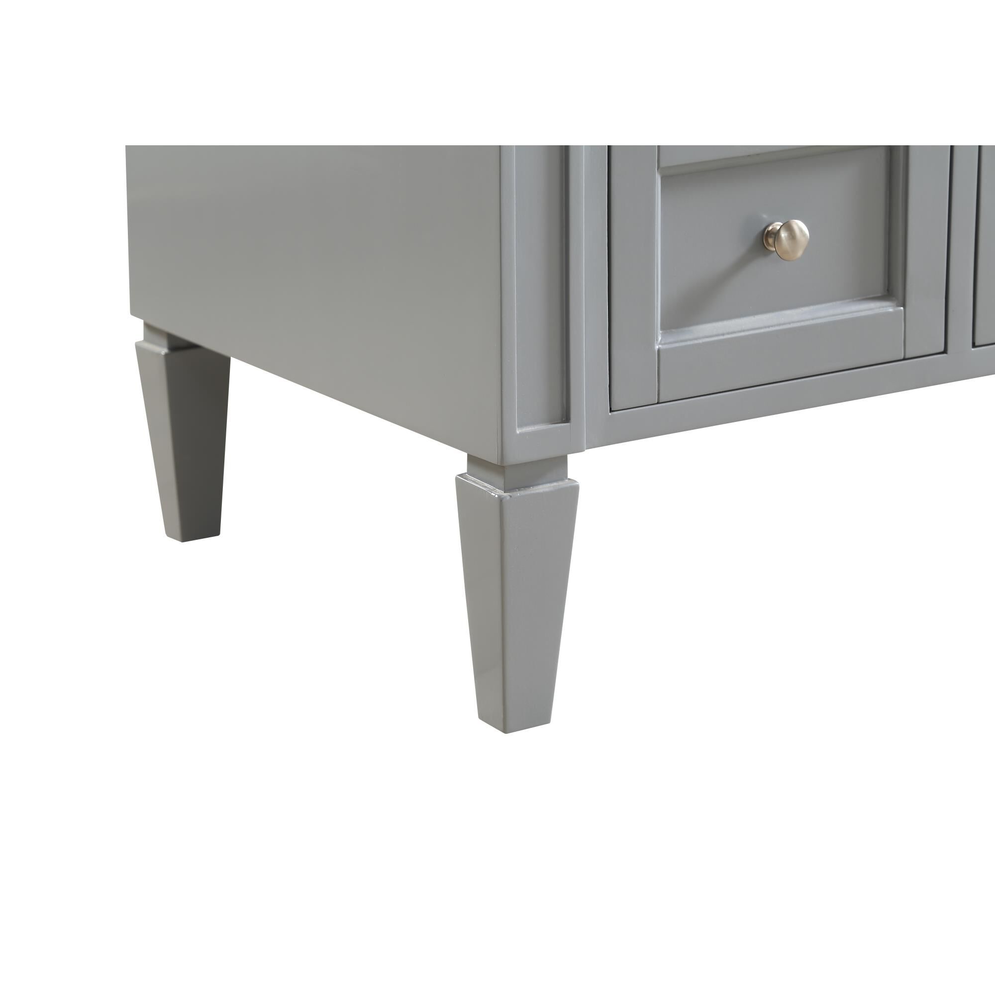 Shown in Grey finish