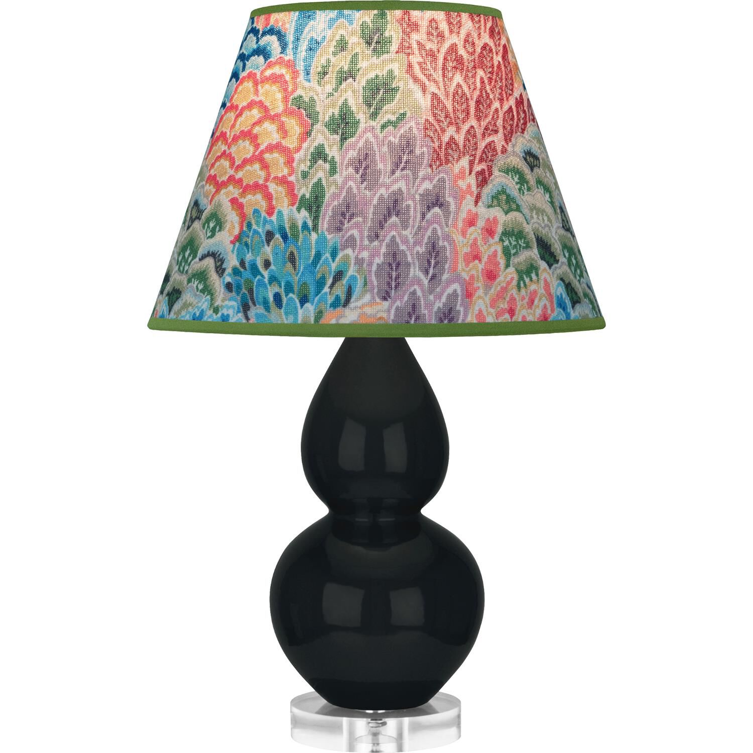 Small Double Gourd 23 Inch Table Lamp by Robert Abbey