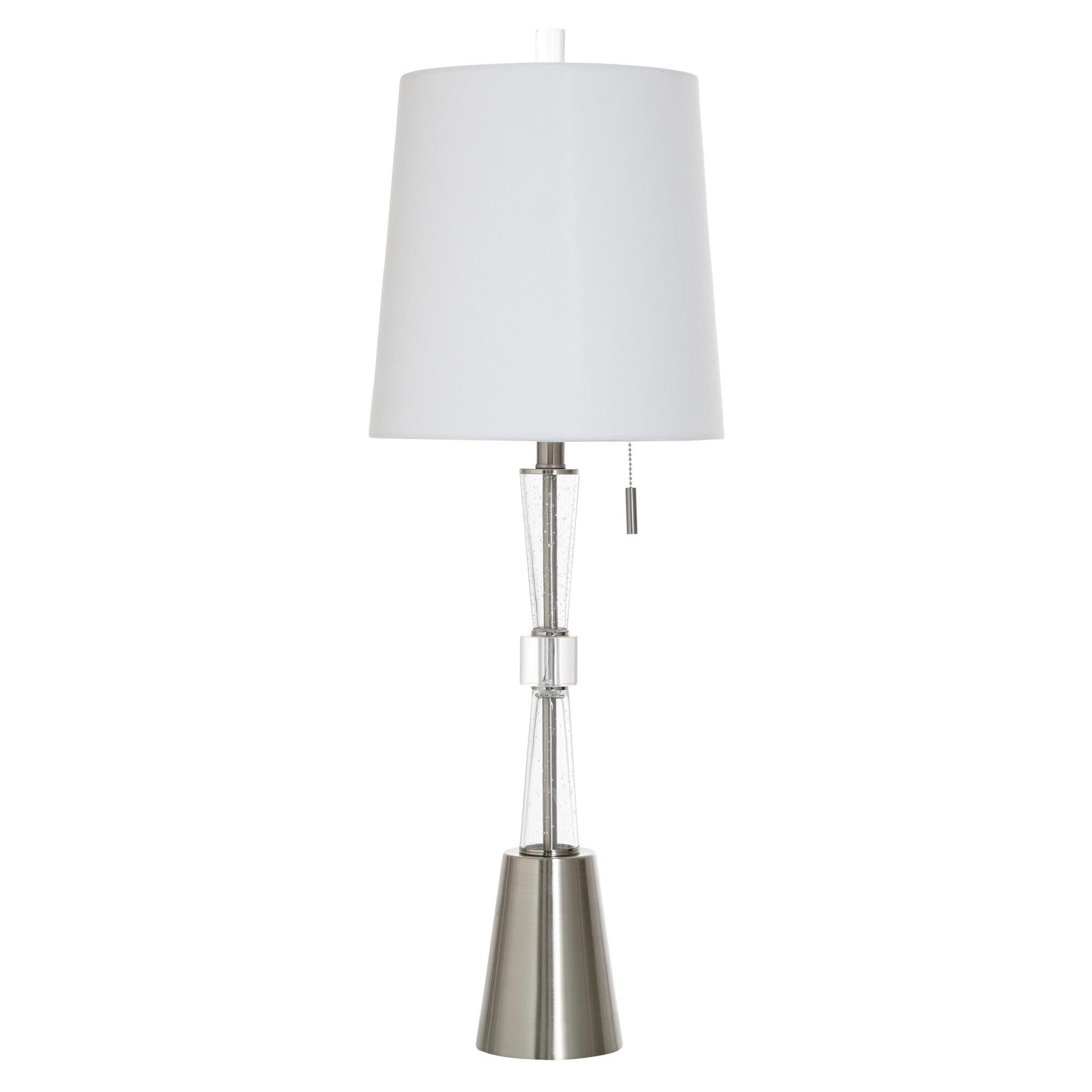 Shown in Clear finish and White shade