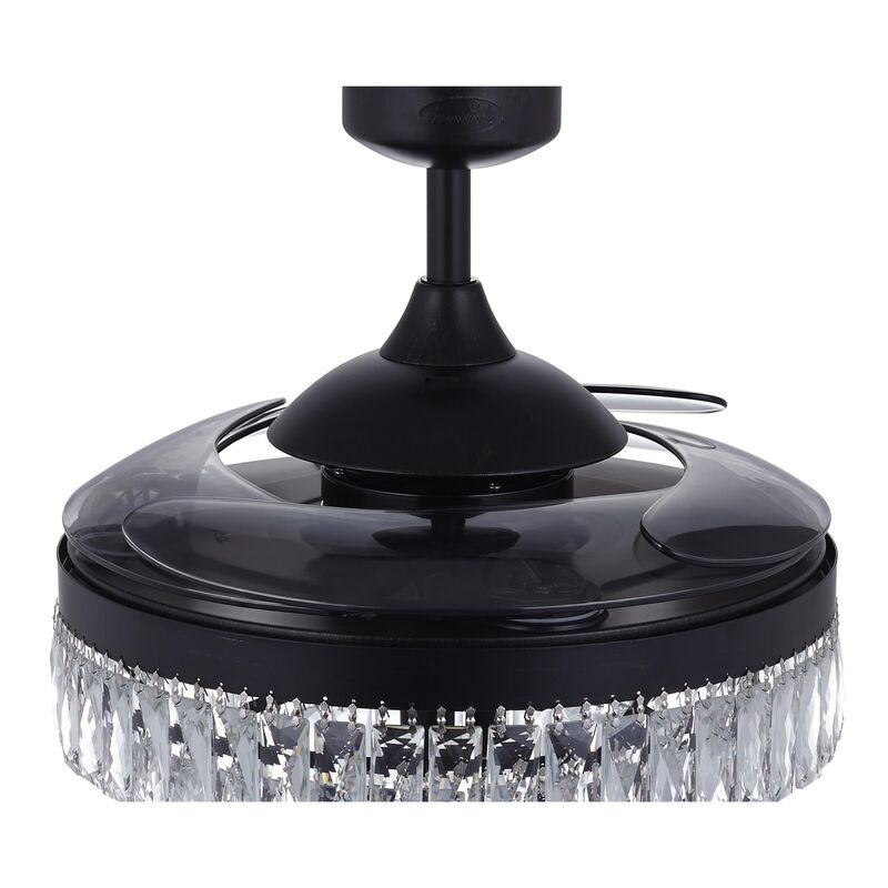 Veil 48 Inch Ceiling Fan with Light Kit by Beacon Lighting