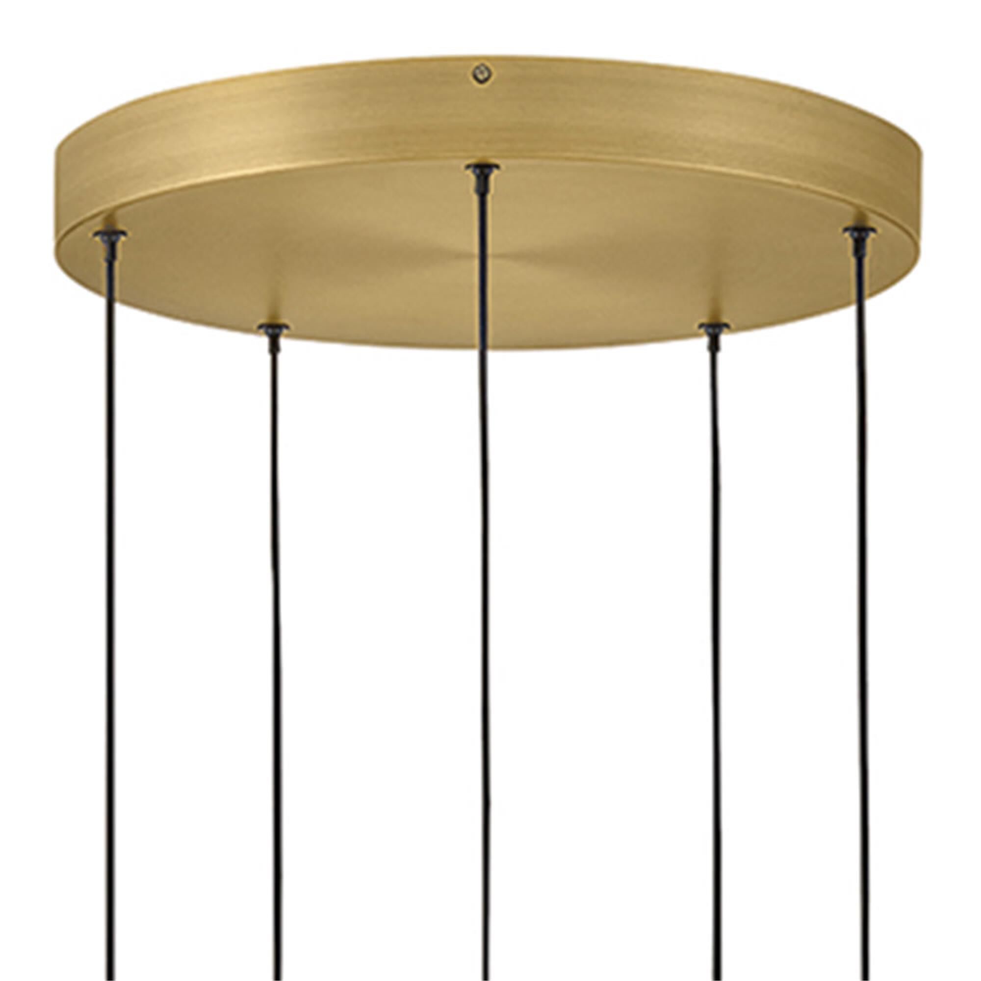 Trigo 20 Inch Multi Light Pendant,