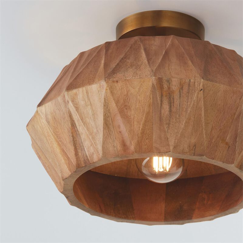 Nadeau 15 Inch 1 Light Semi Flush Mount by Capital Lighting Fixture Company