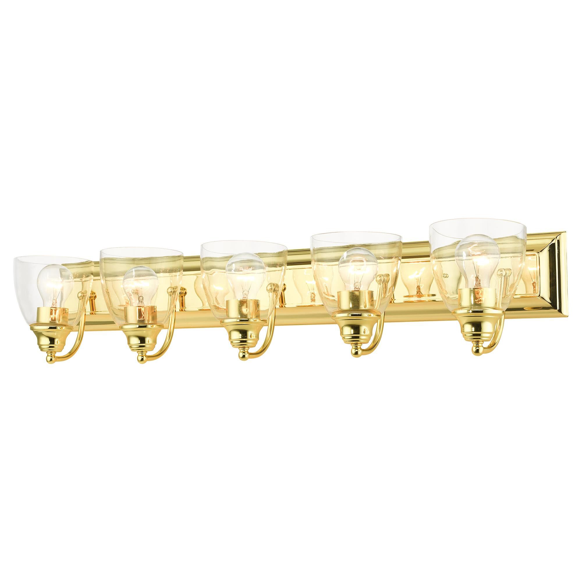 Birmingham 36 Inch 5 Light Bath Vanity Light by Livex Lighting