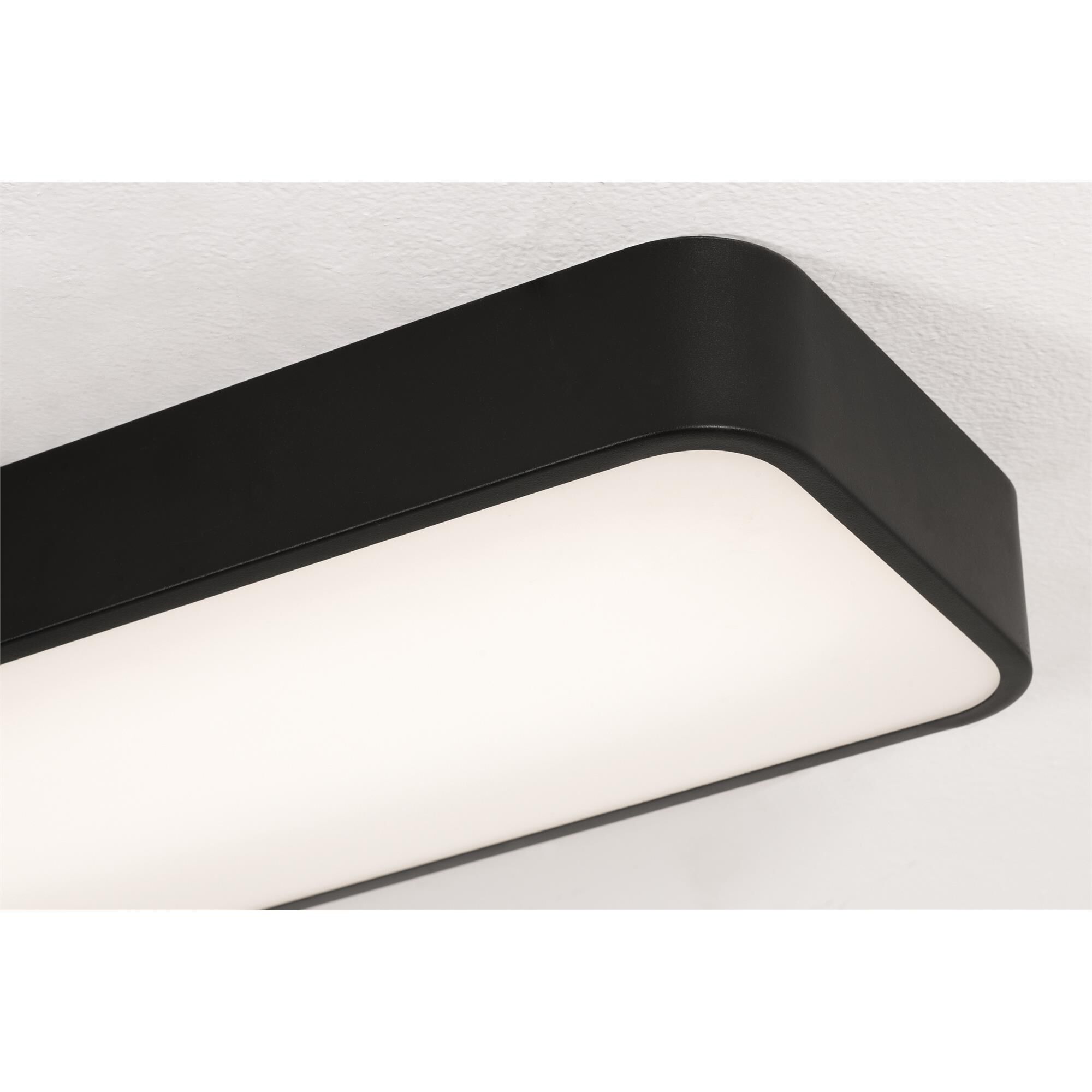 Shown in Black finish and Black Acrylic shade