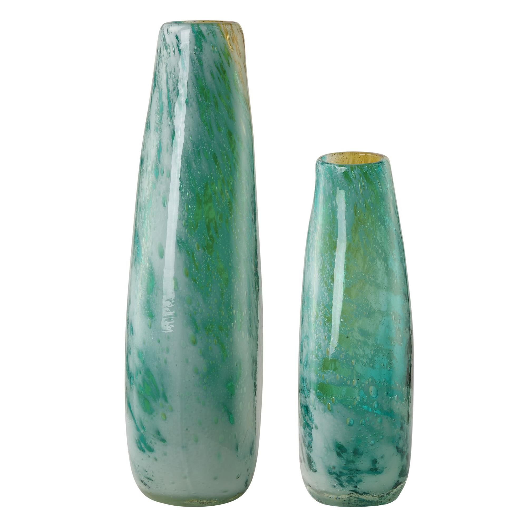 Shown in Capture The Serene Beauty Of The Ocean In Your Home With Our Exquisite Teal, Amber, And Gold Bubble  finish
