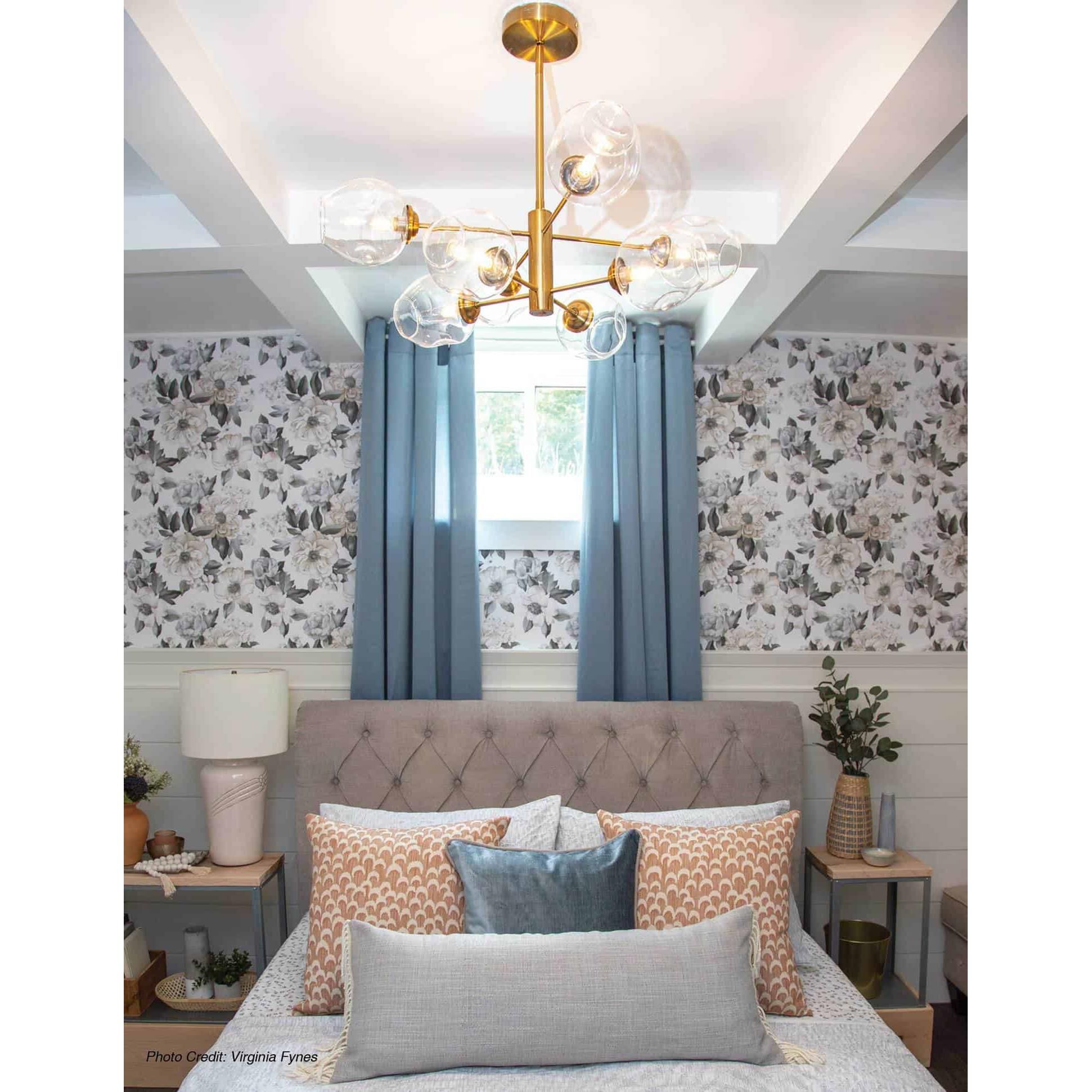 Shown in Vintage Bronze finish and Clear accent