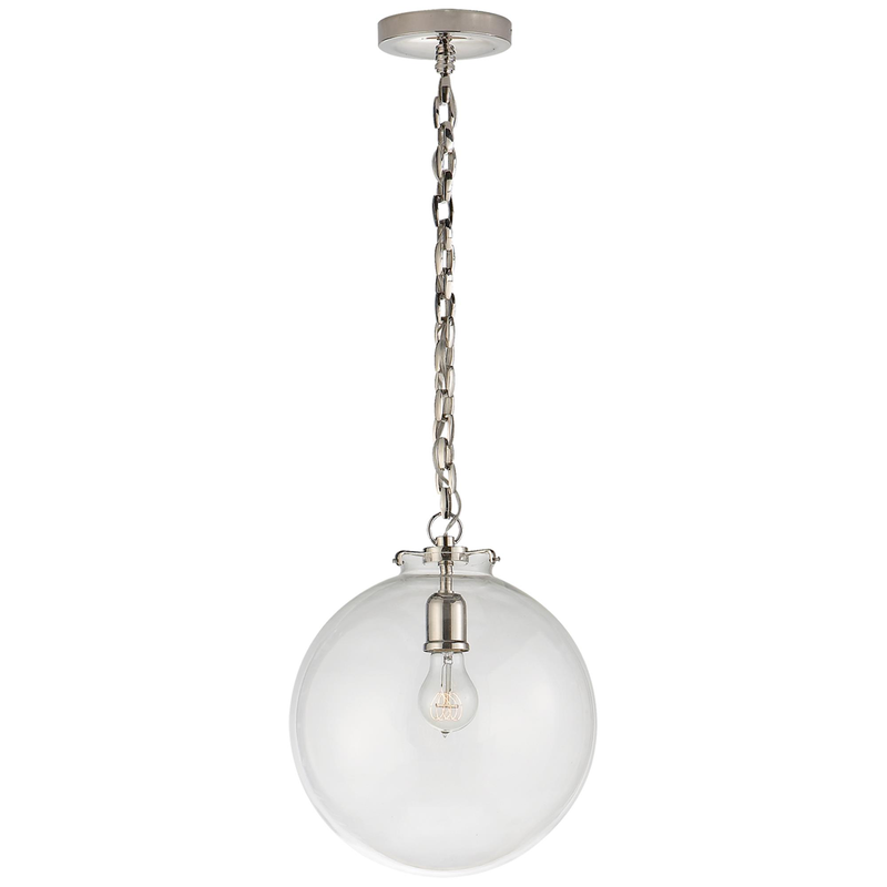 Visual Comfort Signature Collection Thomas O'Brien Katie 12 Inch Mini Pendant