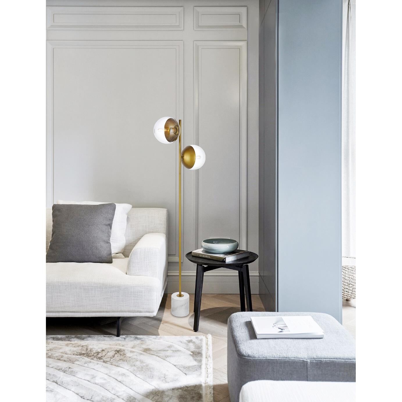 Eclipse 62 Inch Floor Lamp by Elegant Lighting